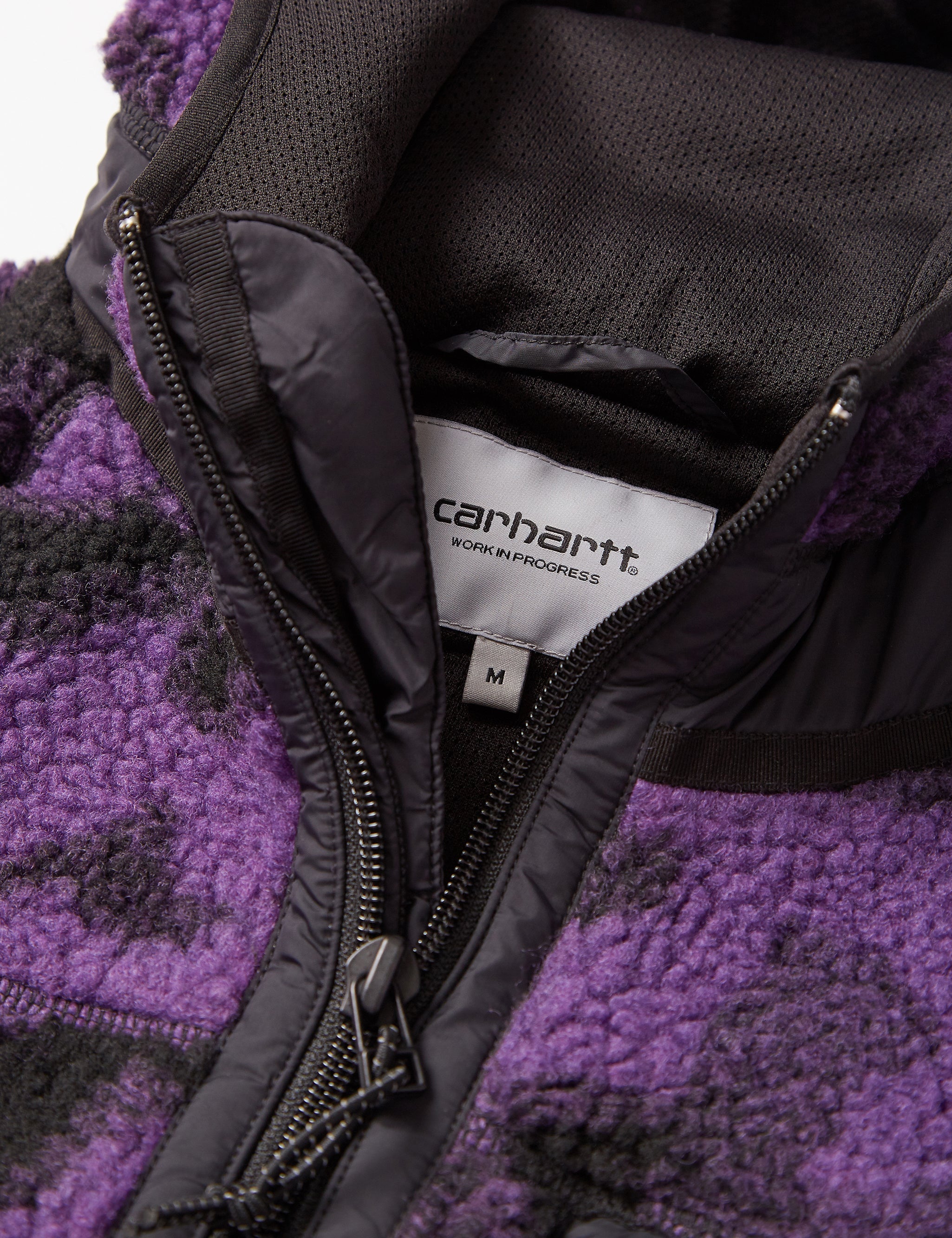 Prentis Fleece Pullover - Camo Blur/Purple