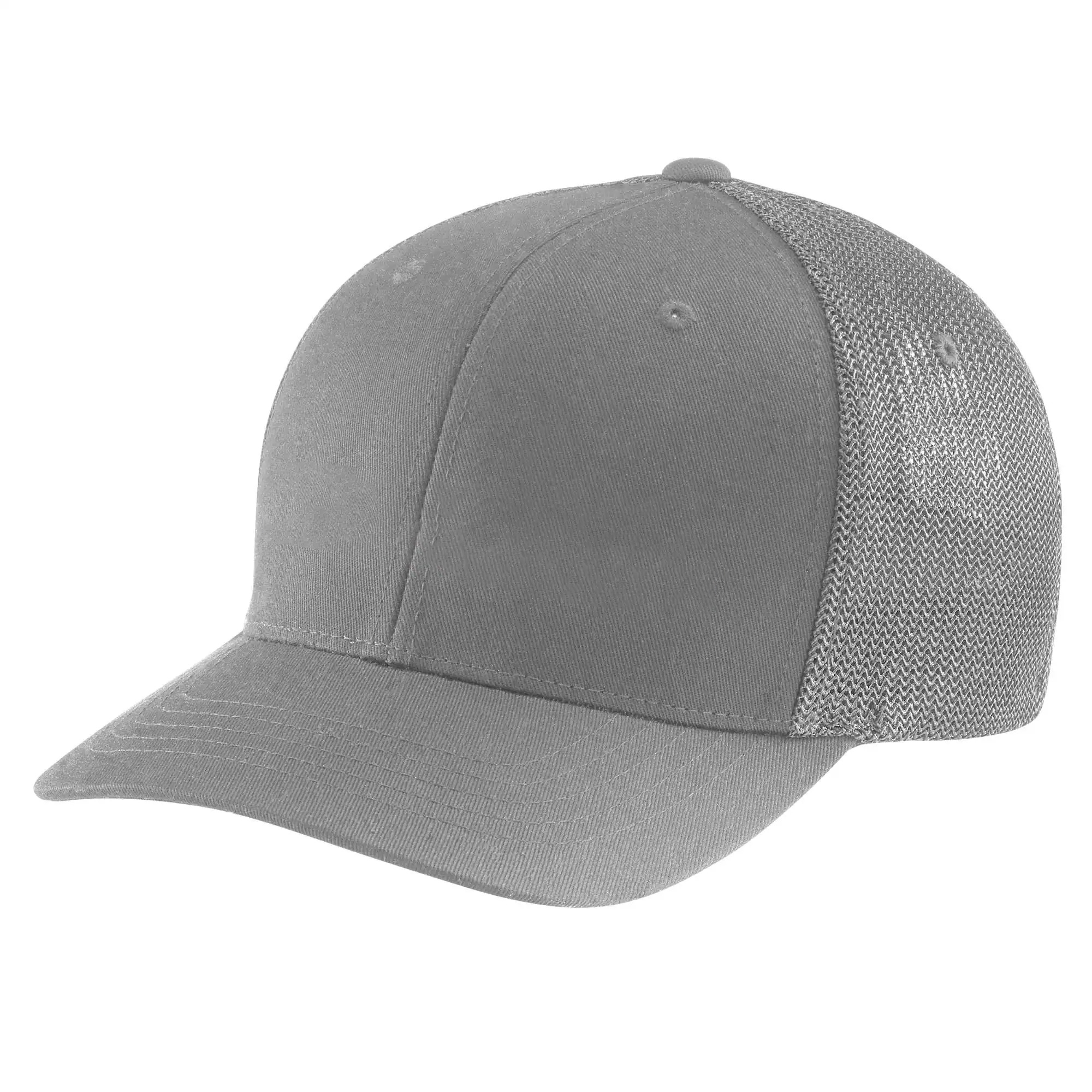 Rugged Flex Fitted Canvas Mesh-Back Logo Graphic Cap