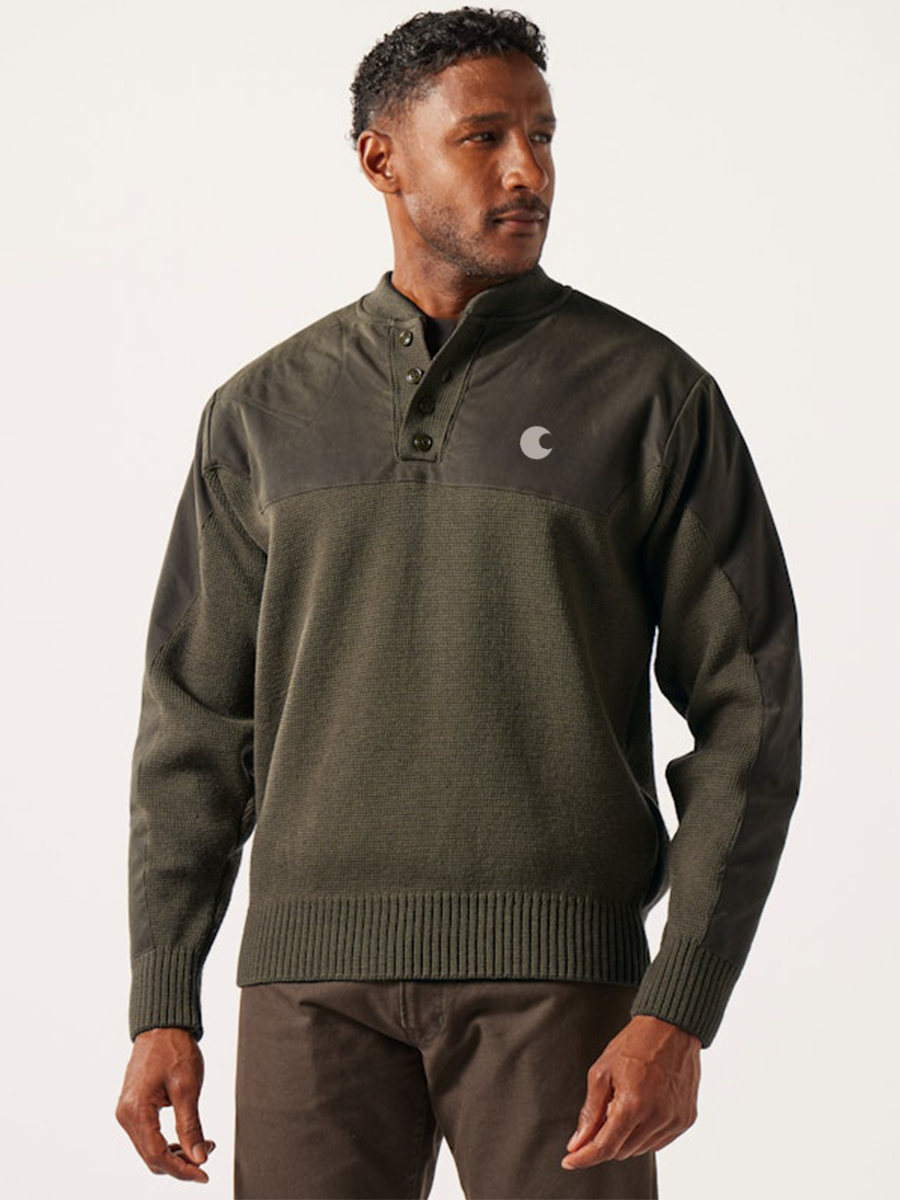 HENLEY GUIDE SWEATER
