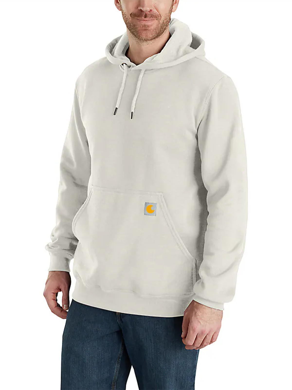 Loose Fit Midweight Logo Sleeve Graphic Hoodie