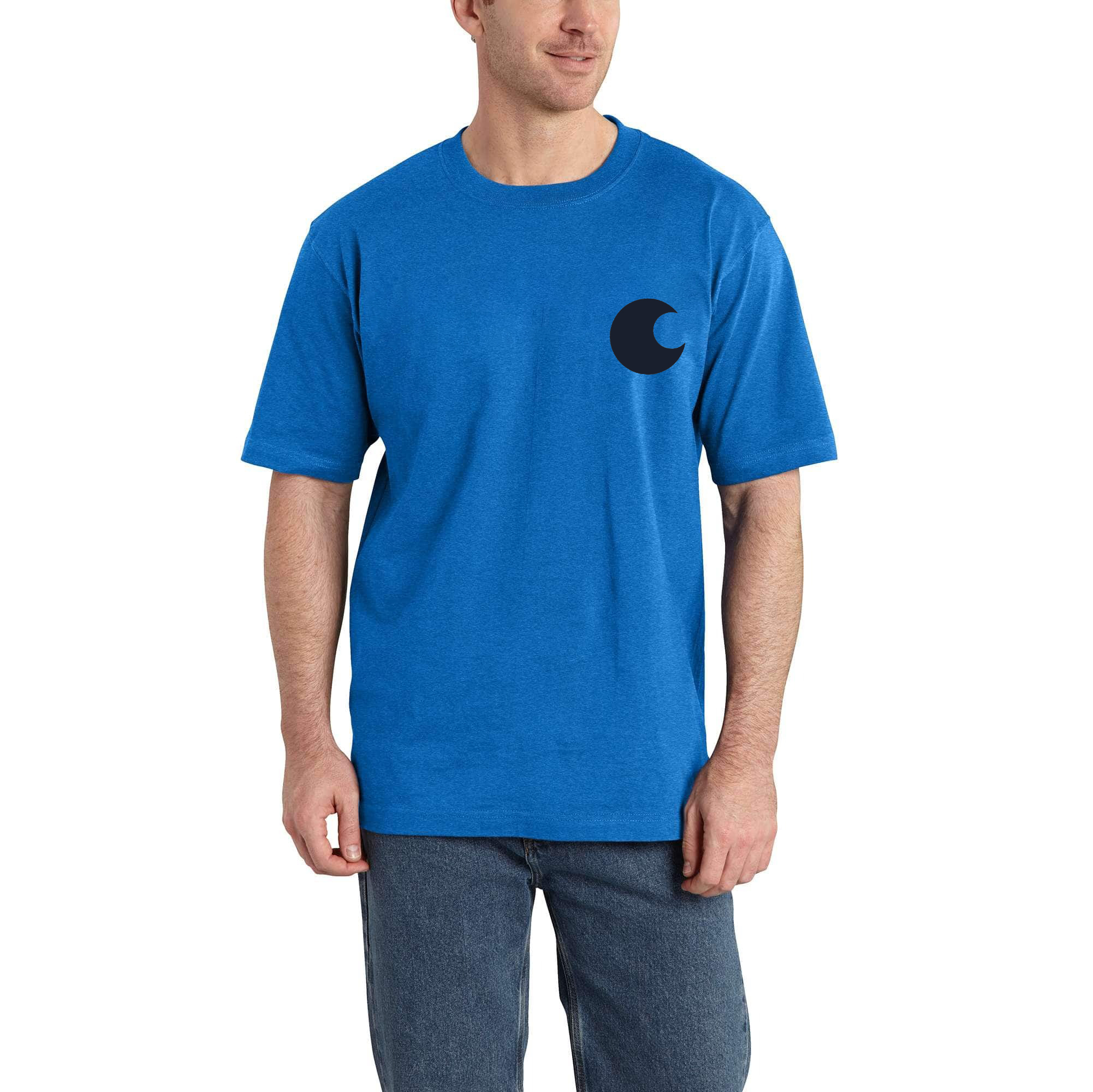 Loose Fit Heavyweight Short-Sleeve Logo Graphic T-Shirt