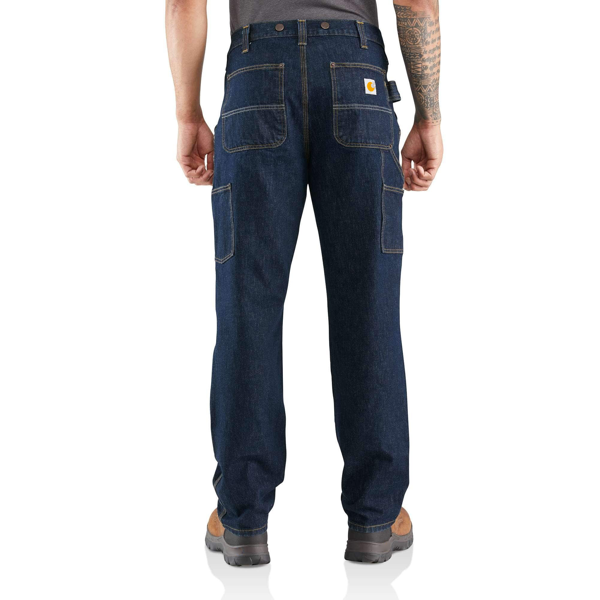 Rugged Flex Relaxed Fit Heavyweight Double-Front Utility Logger Jean