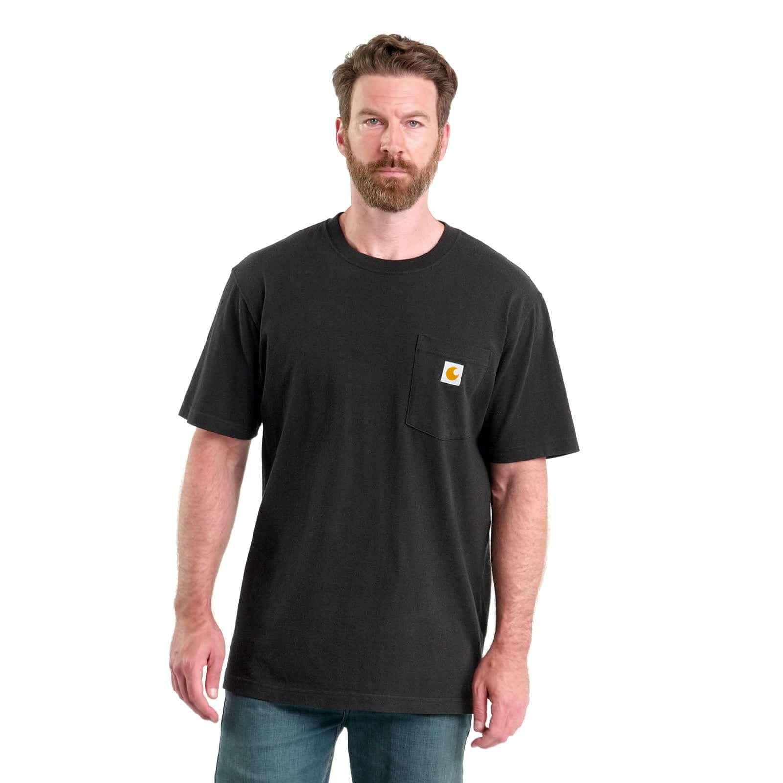 Loose Fit Heavyweight Short-Sleeve Pocket T-Shirt