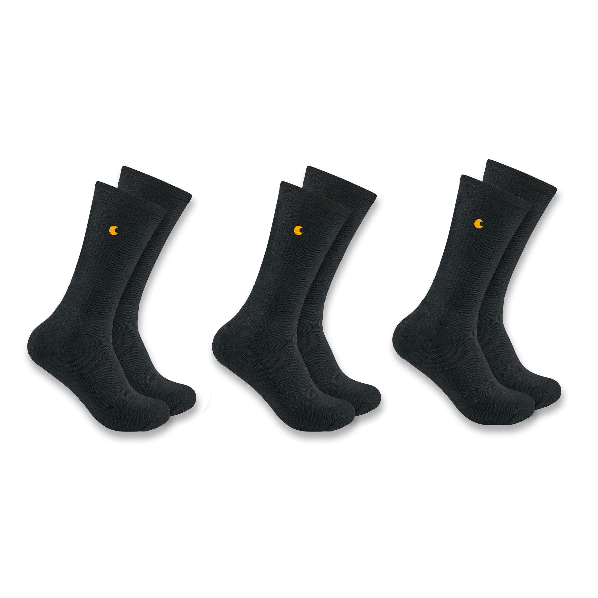 Force Midweight Logo Crew Sock 3-Pack