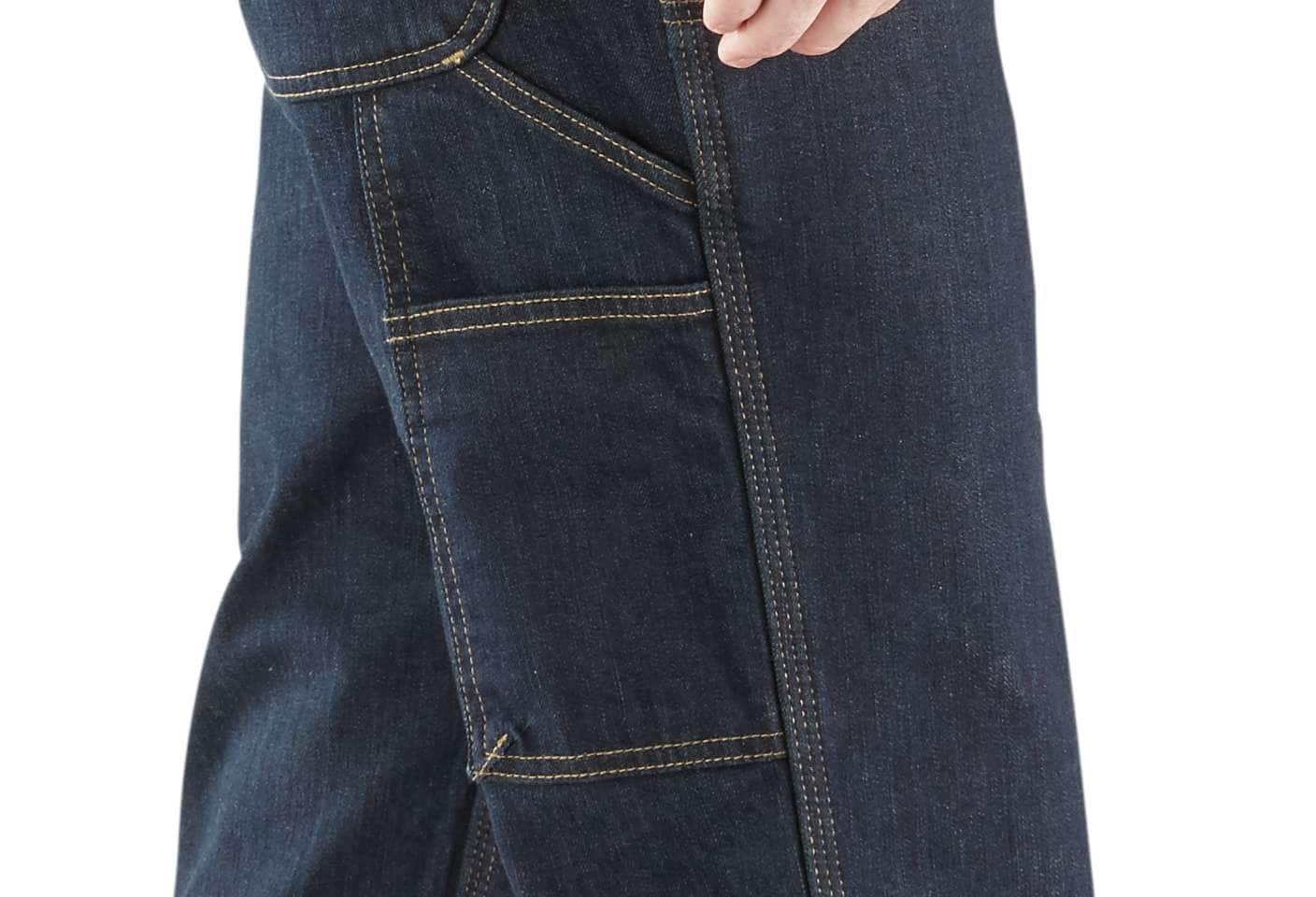 Rugged Flex Relaxed Fit Double-Front Utility Jean