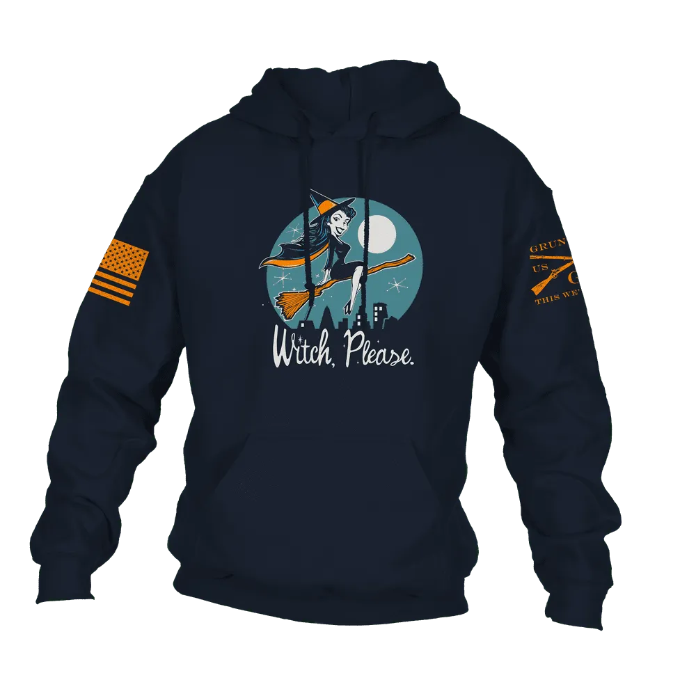 Women's Witch, Please Hoodie - Navy