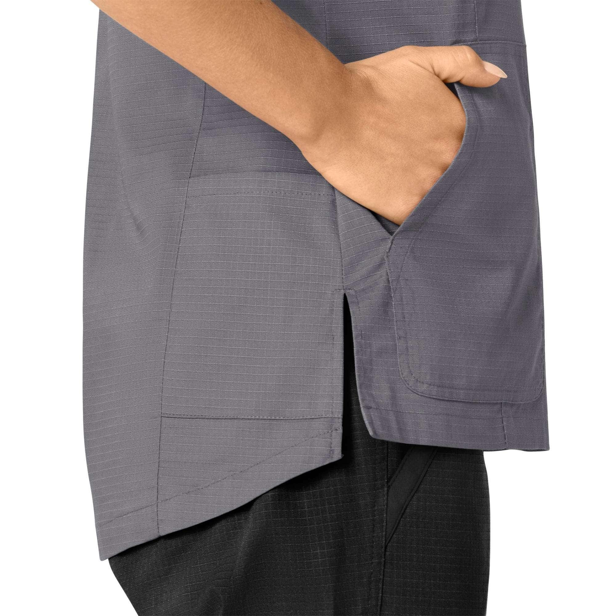 Women's Rugged Flex Ripstop V-Neck Scrub Top