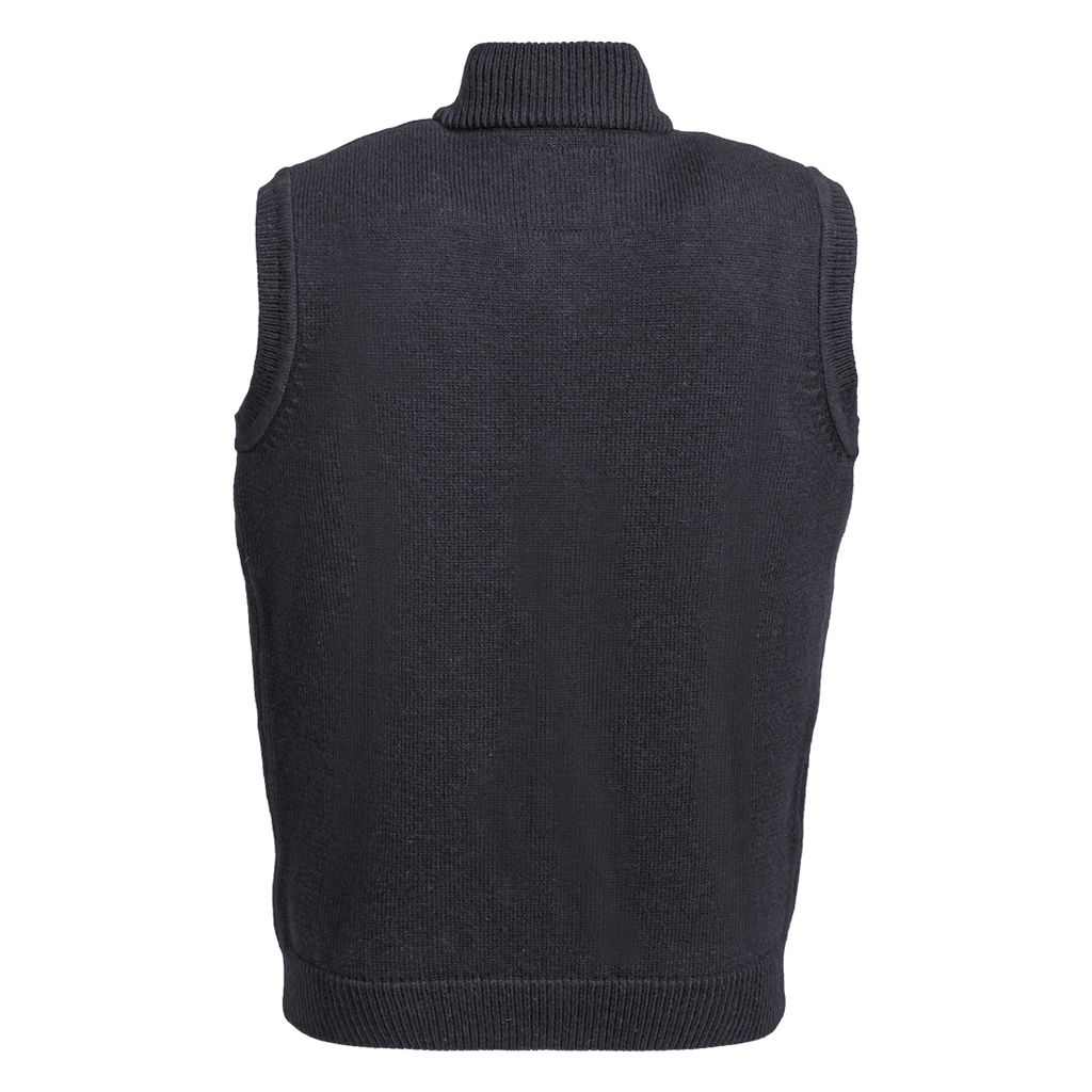 Men's Full Zip Sleeveless Jersey