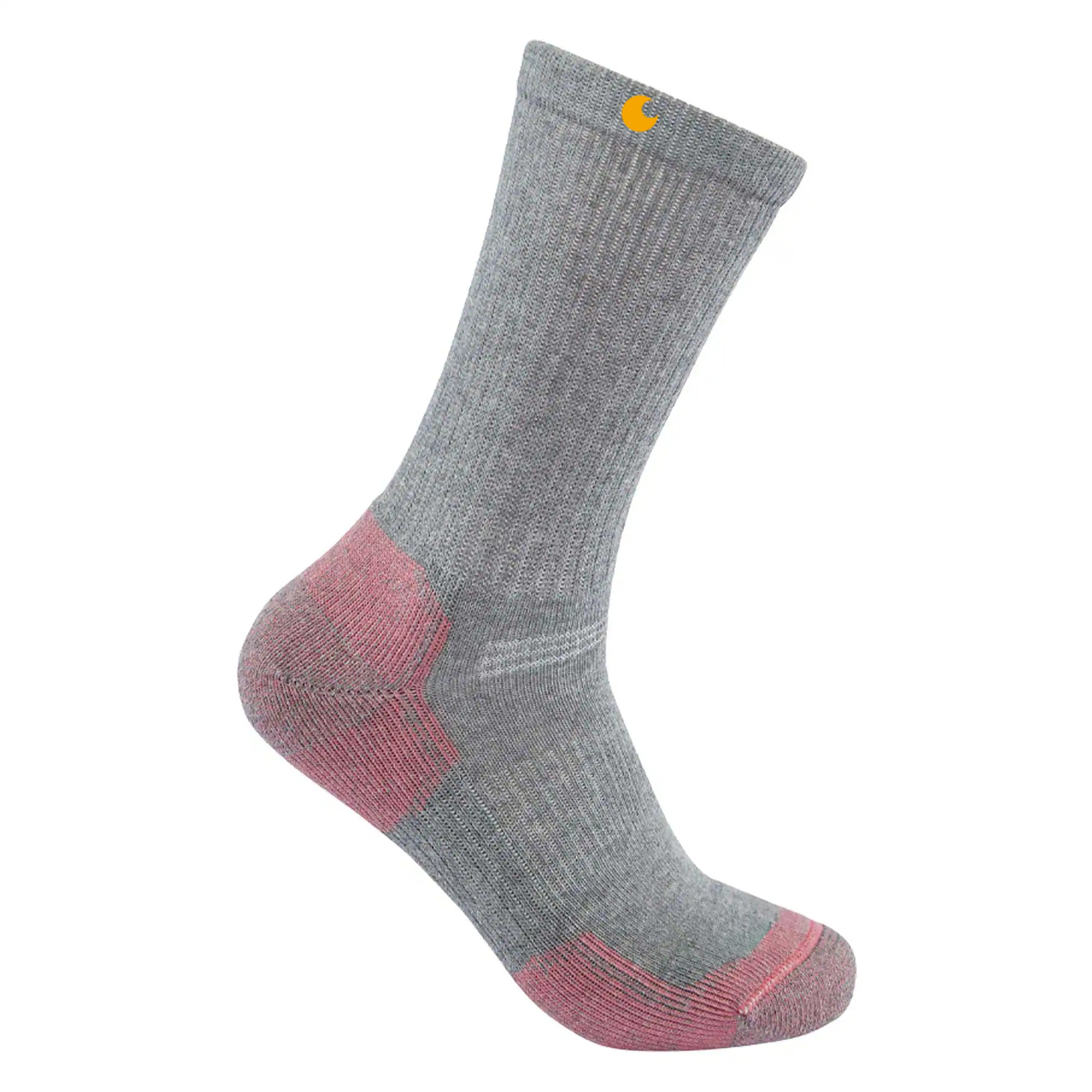 Women's Midweight Cotton Blend Crew Sock 3 Pack