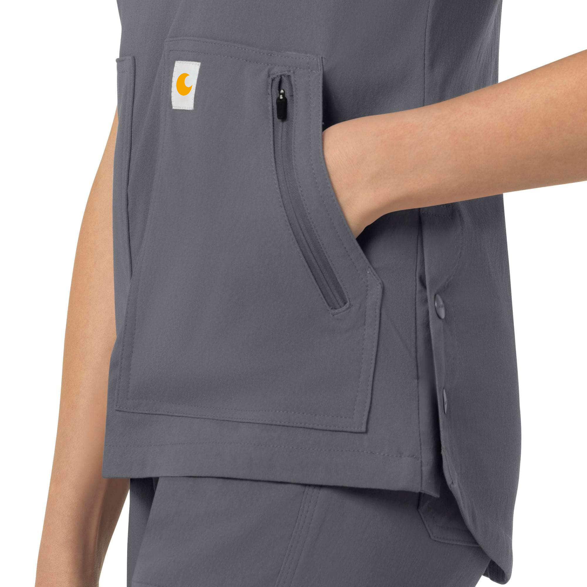 Women's Rugged Flex Peak 4-Pocket V-Neck Scrub Top