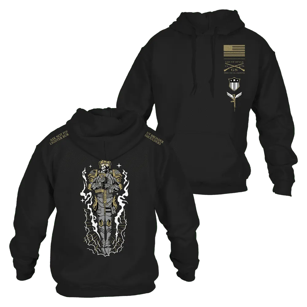 Soldier Saint Hoodie - Black