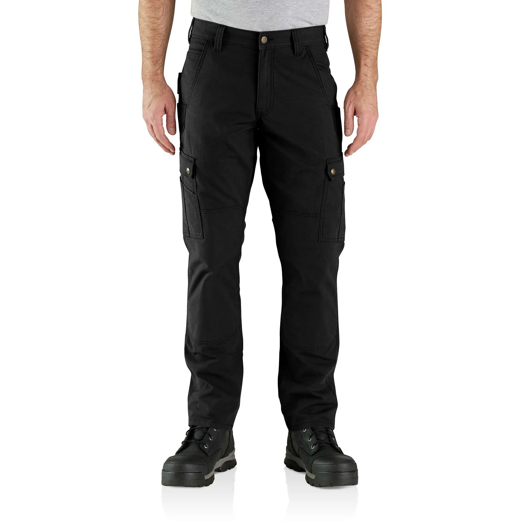 Men's Cargo Work Pant - Relaxed Fit - Rugged Flex - Ripstop