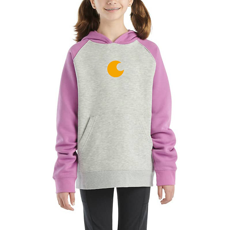 Girls' Long Sleeve Raglan Sweatshirt