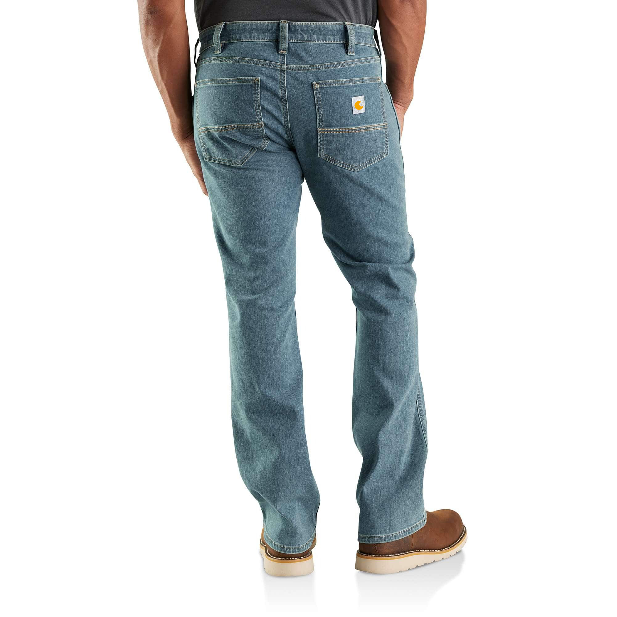 Rugged Flex Slim Fit Low Rise 5-Pocket Bootcut Jean