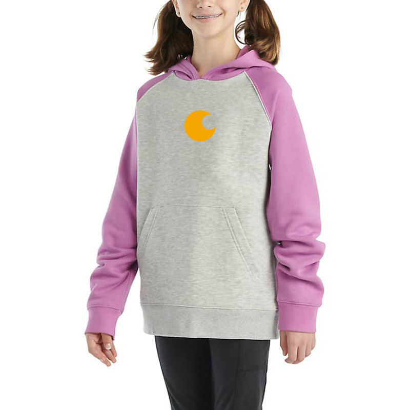 Girls' Long Sleeve Raglan Sweatshirt