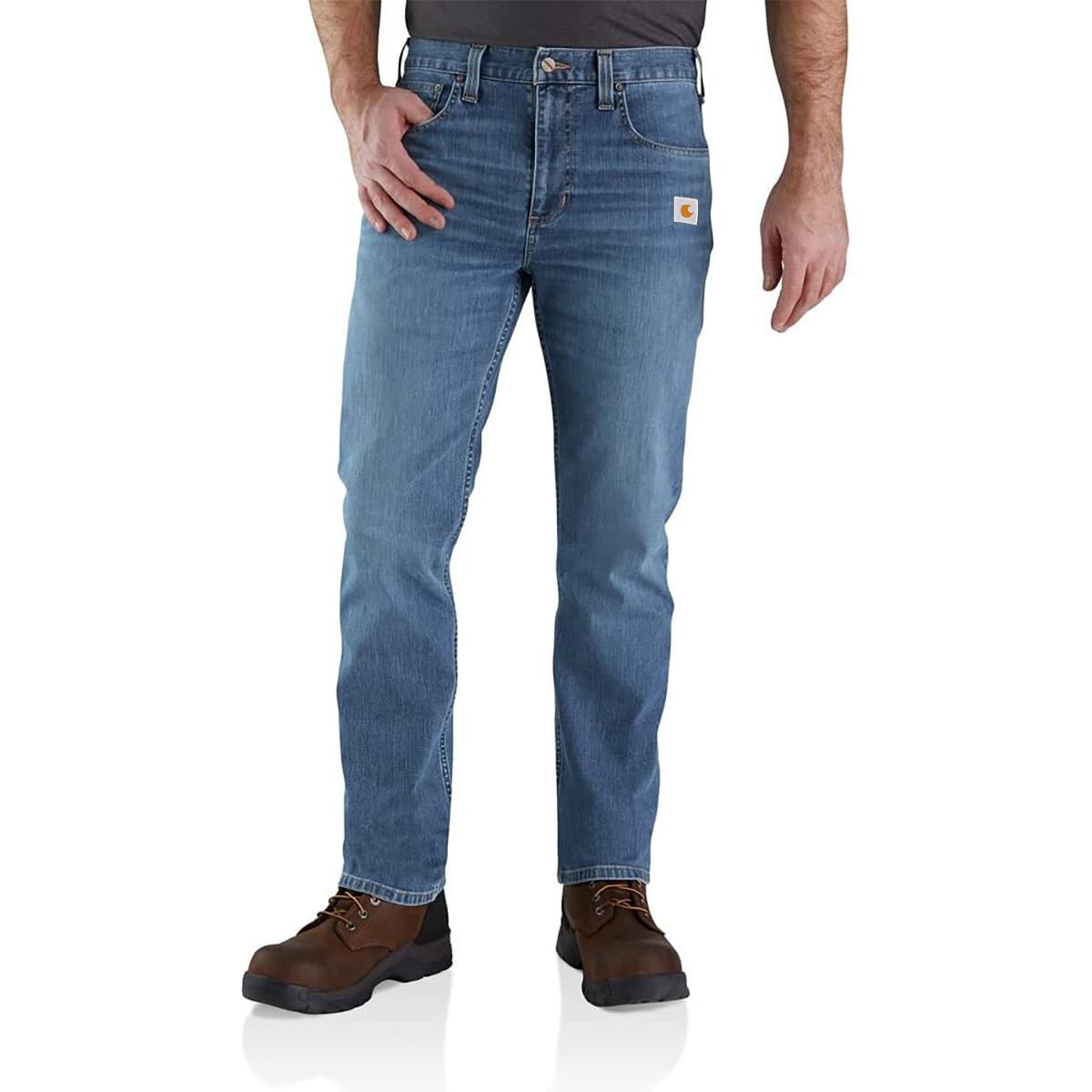 Men's Rugged Flex Relaxed Fit 5-Pocket Jean