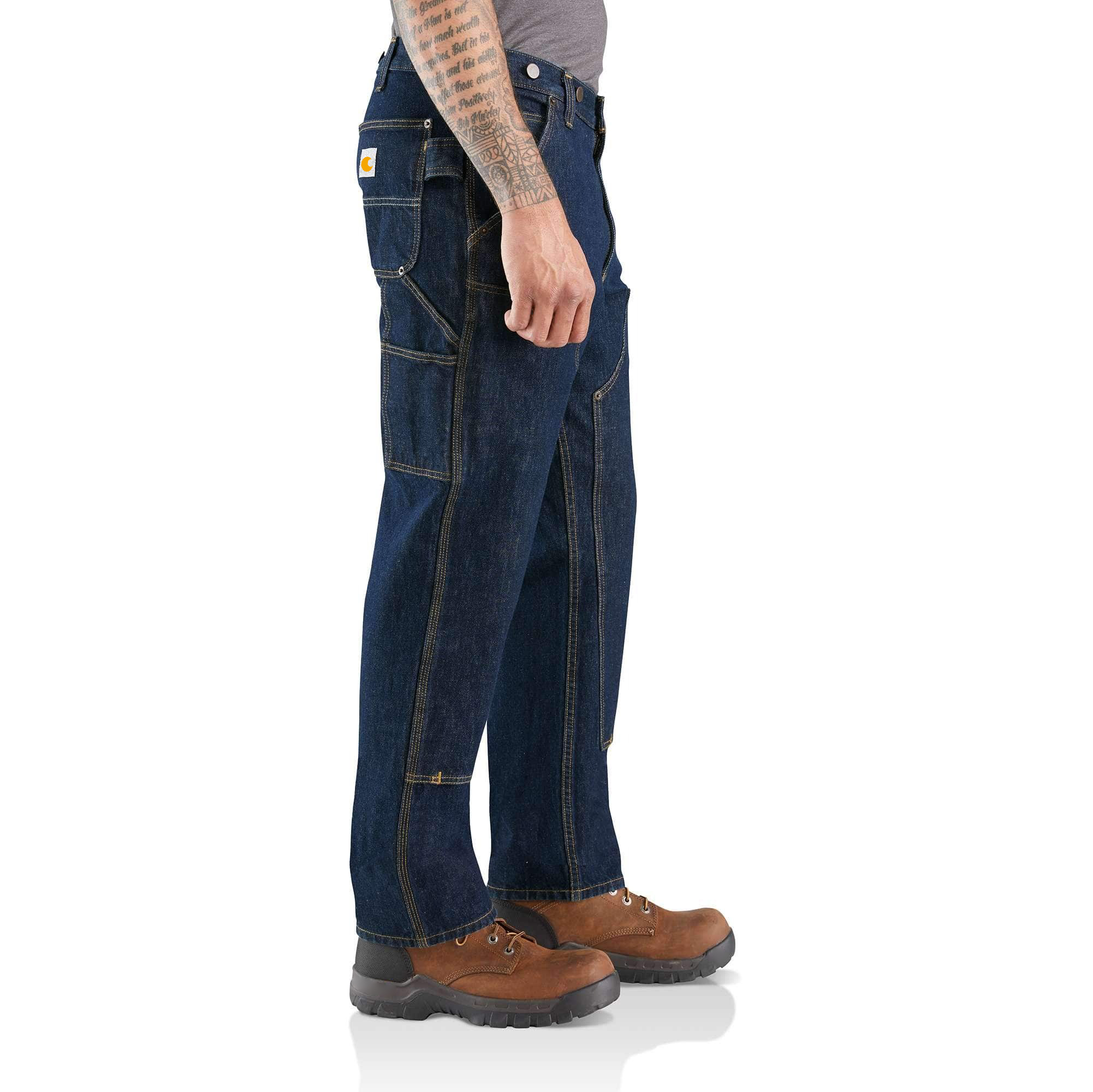 Rugged Flex Relaxed Fit Heavyweight Double-Front Utility Logger Jean