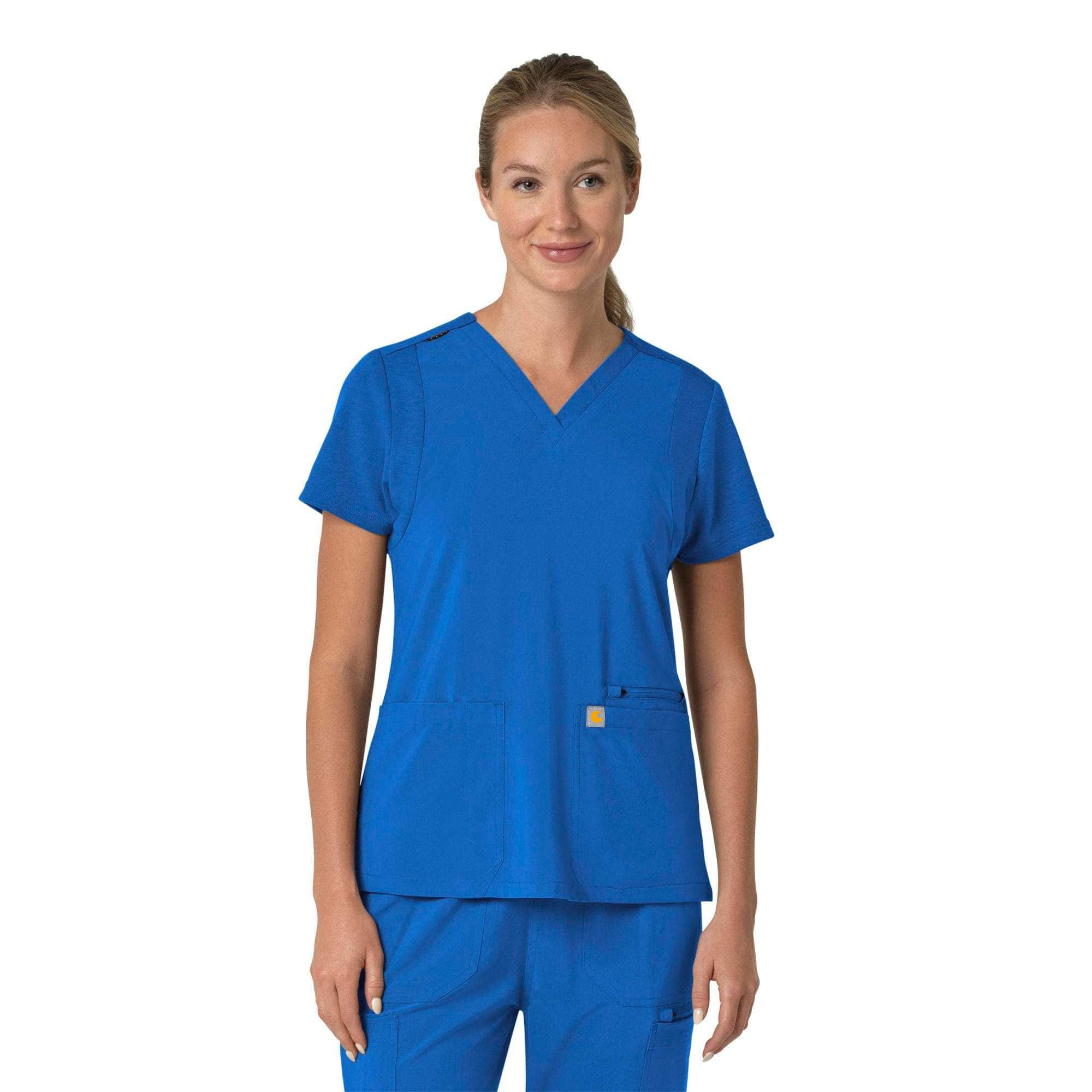 Women's Force Cross-Flex Flex Panel V-Neck Scrub Top