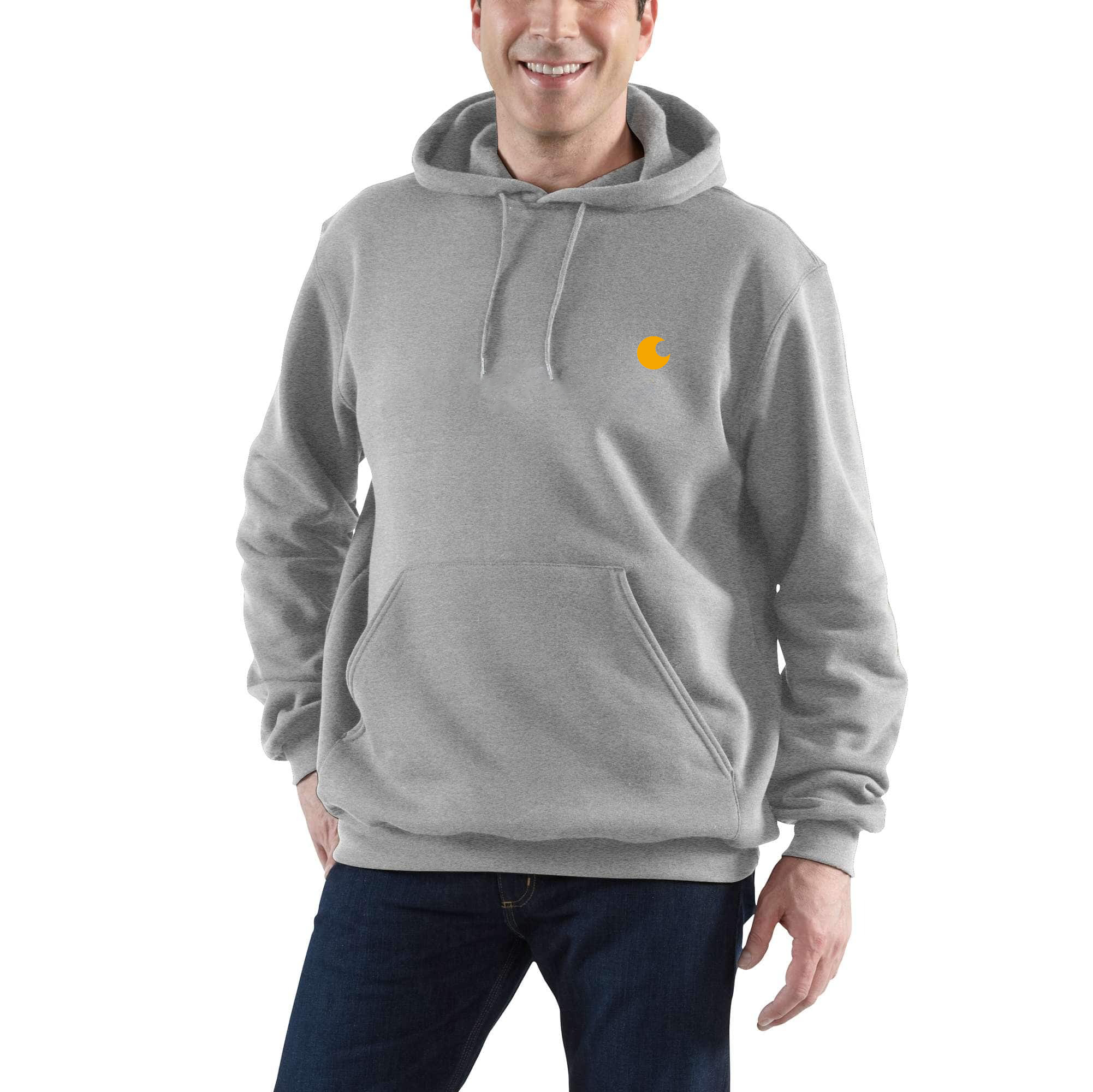 Loose Fit Midweight Logo Graphic Hoodie
