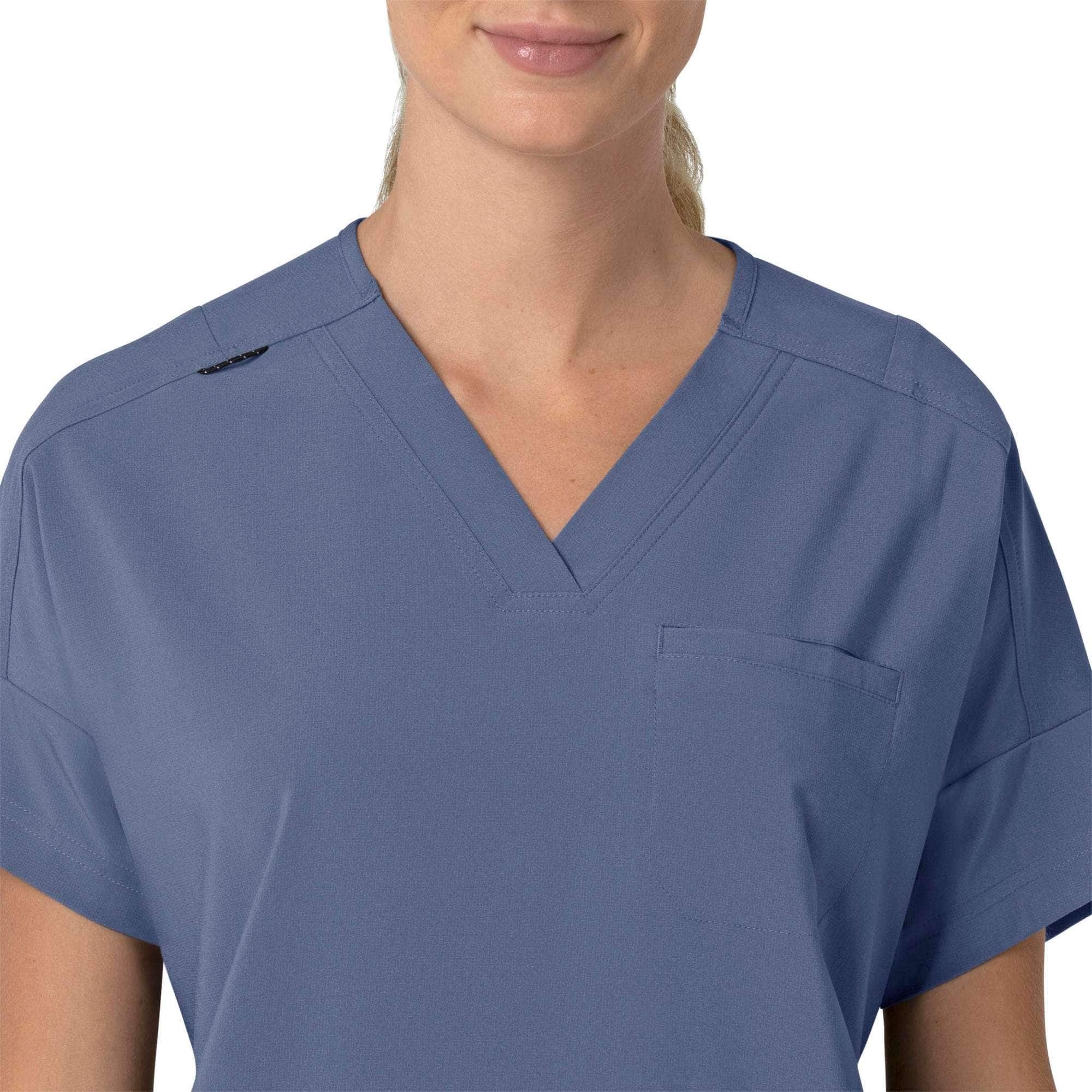 Women's Force Cross-Flex Oversized V-Neck Scrub Top