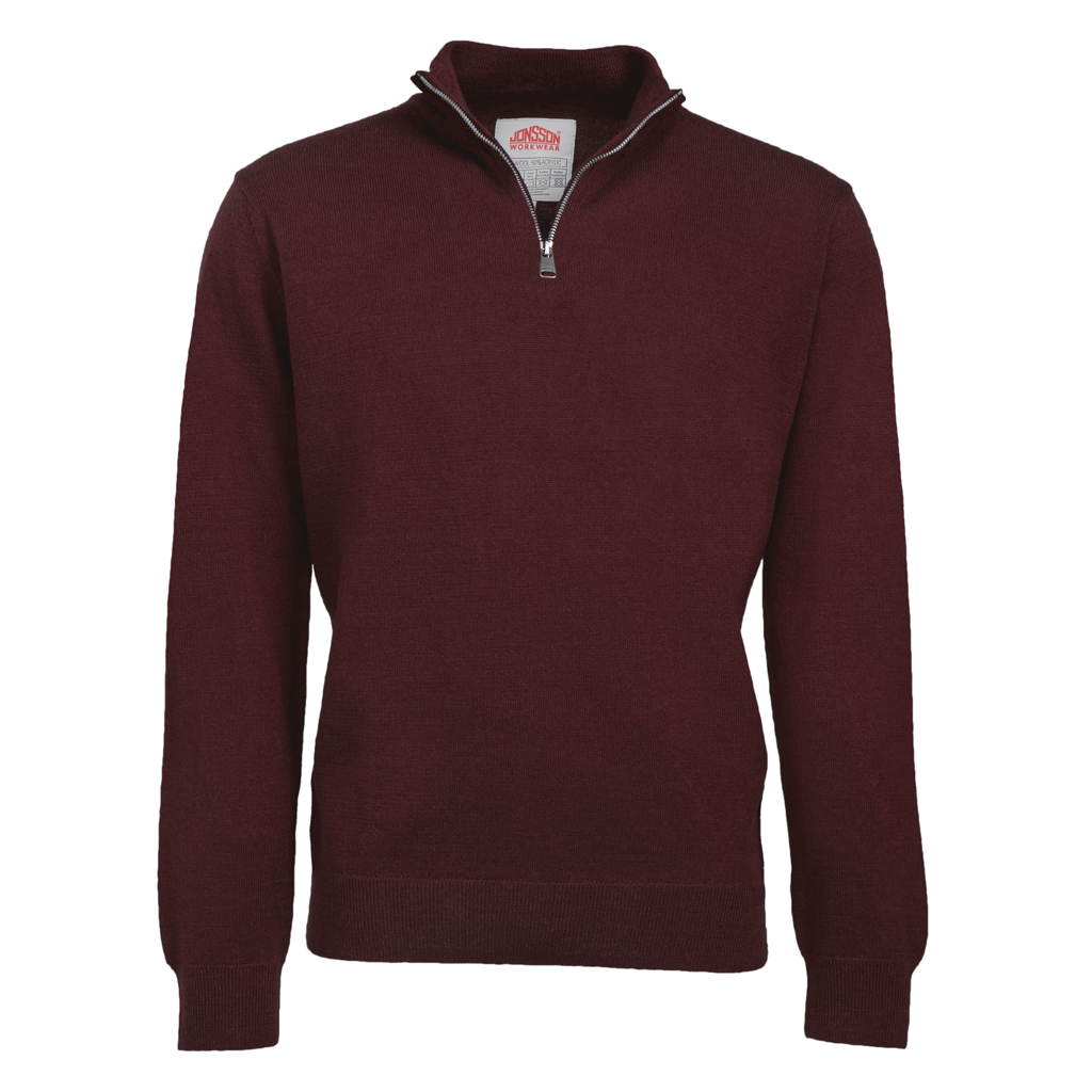 Fine Gauge ¼ Zip Jersey