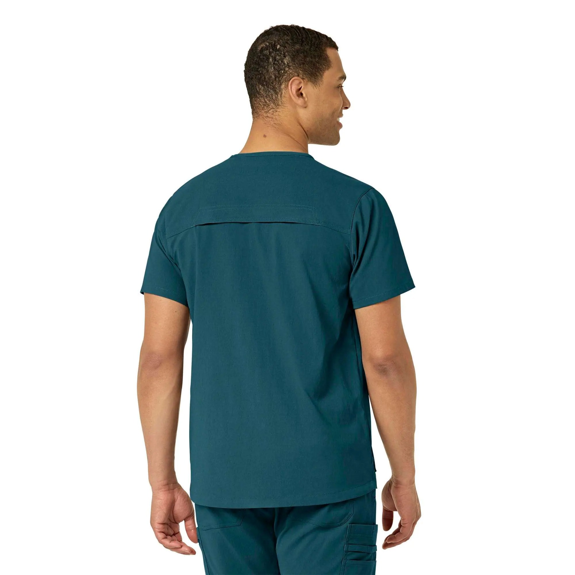Rugged Flex Peak 5-Pocket V-Neck Scrub Top