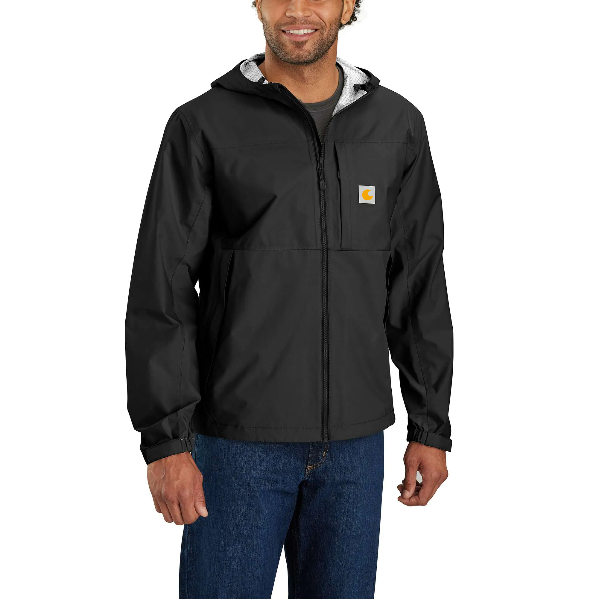 Men's Storm Defender Waterproof Jacket - Relaxed Fit - Lightweight Packable