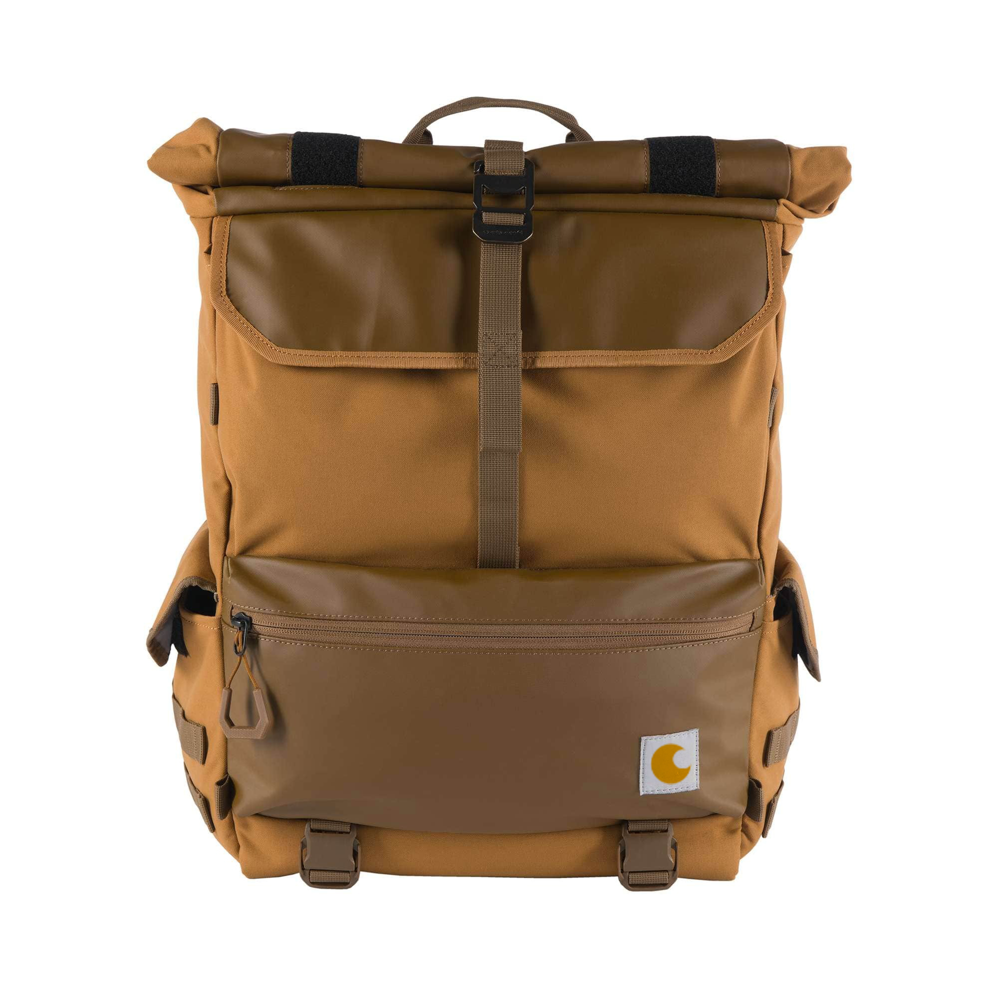 40L Nylon Roll-Top Backpack