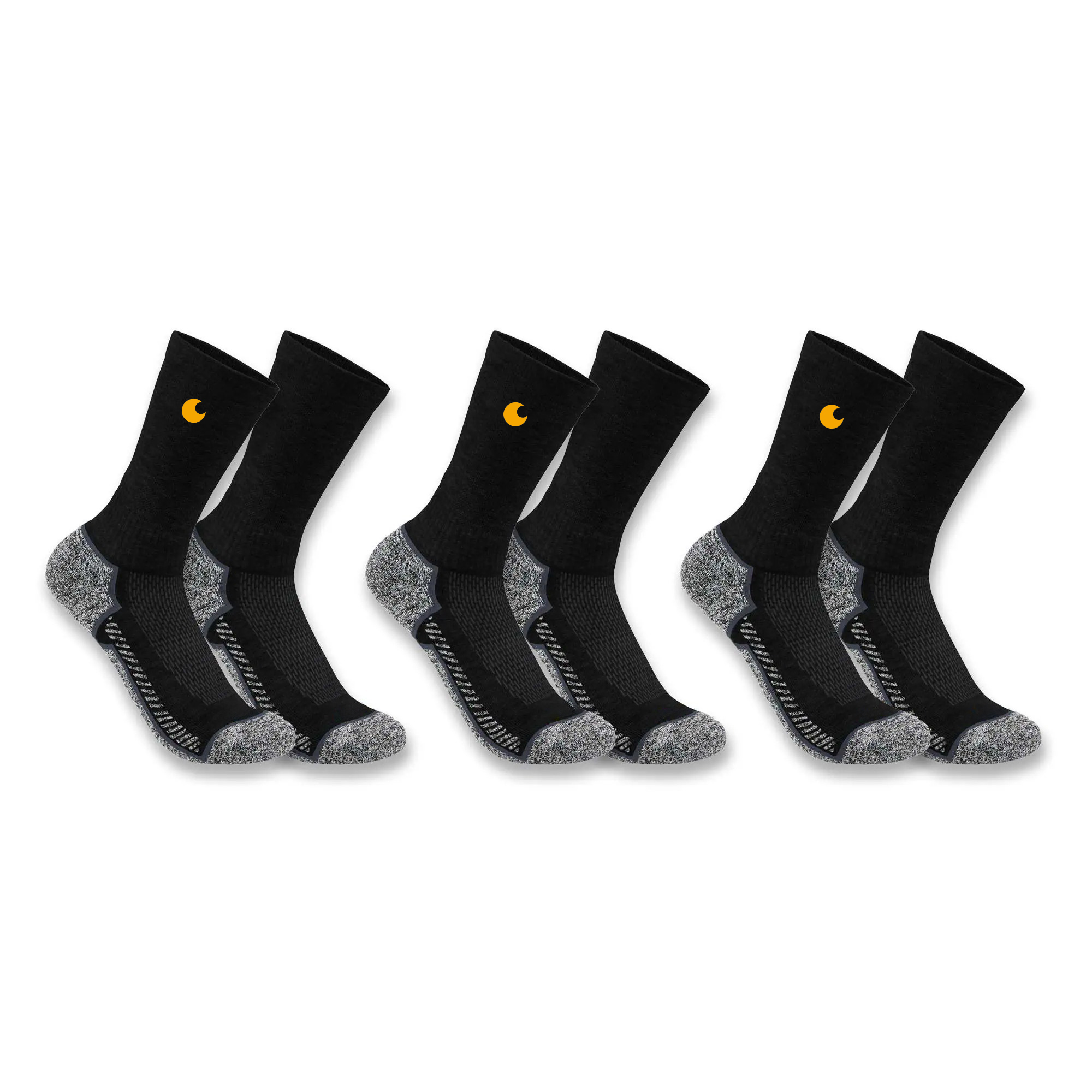 Women's Force Midweight Crew Sock 3-Pack