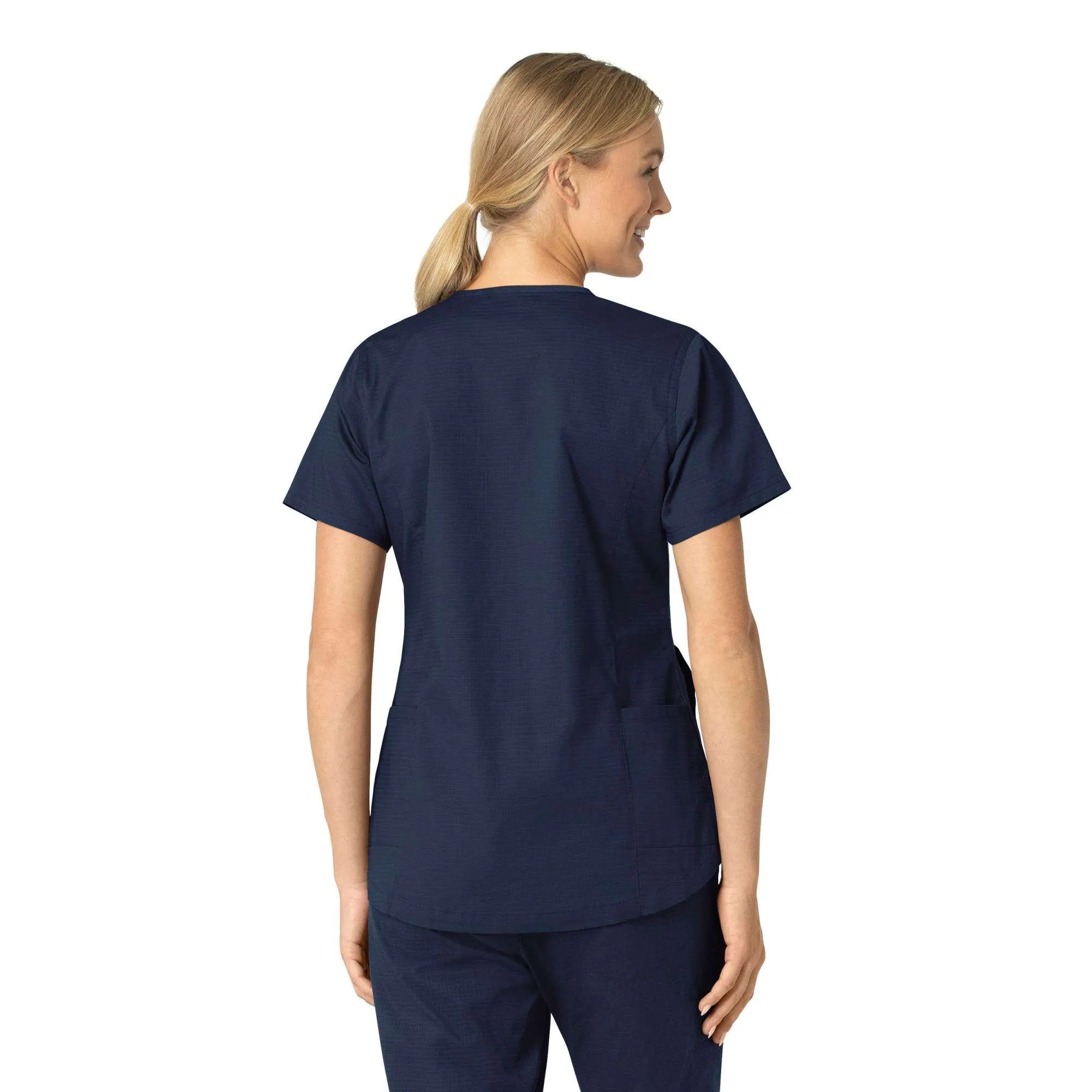 Women's Rugged Flex Ripstop V-Neck Scrub Top