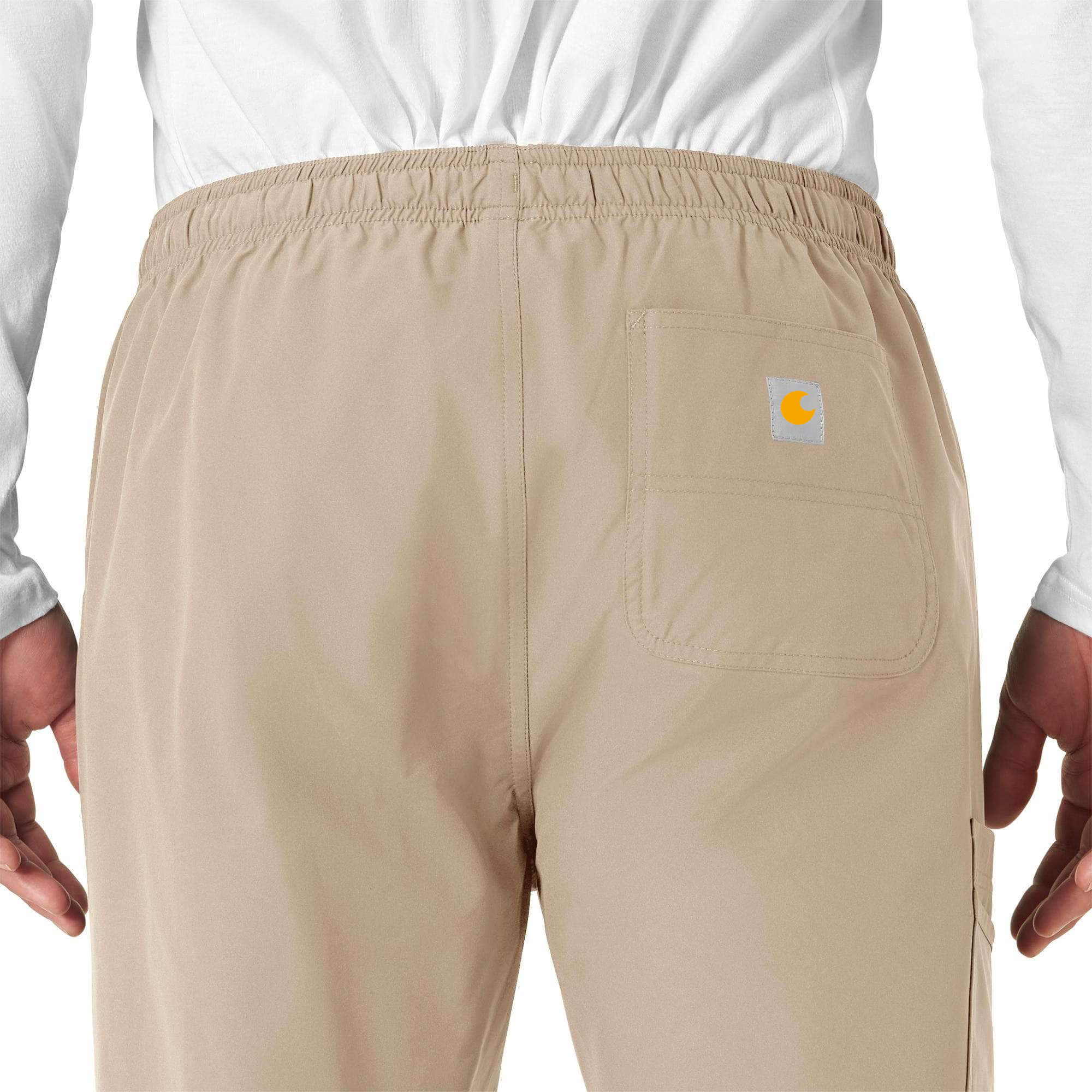 Unisex Force Essentials Elastic Waist Cargo Scrub Pant