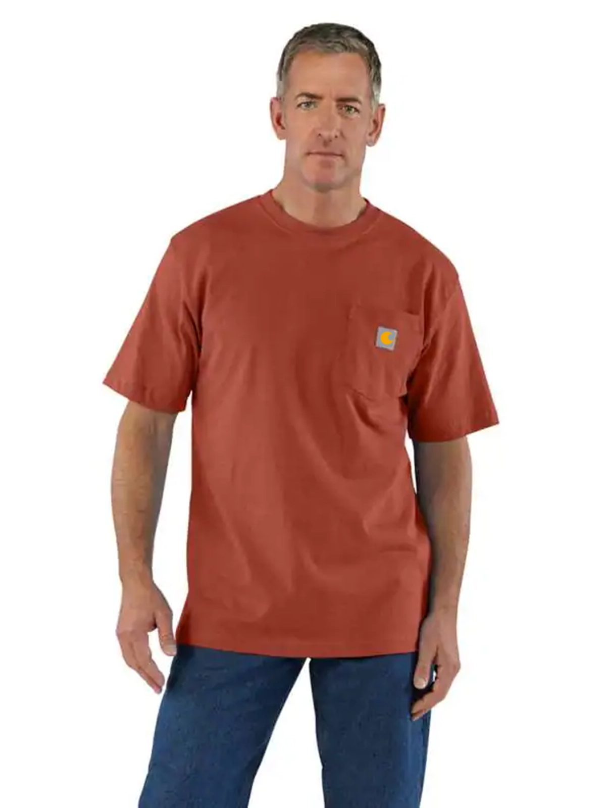 Loose Fit Heavyweight Short-Sleeve Pocket T-Shirt