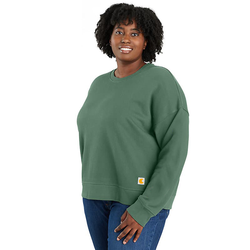 Women's TENCEL Fiber Series Loose Fit Sleeve Graphic Sweatshirt