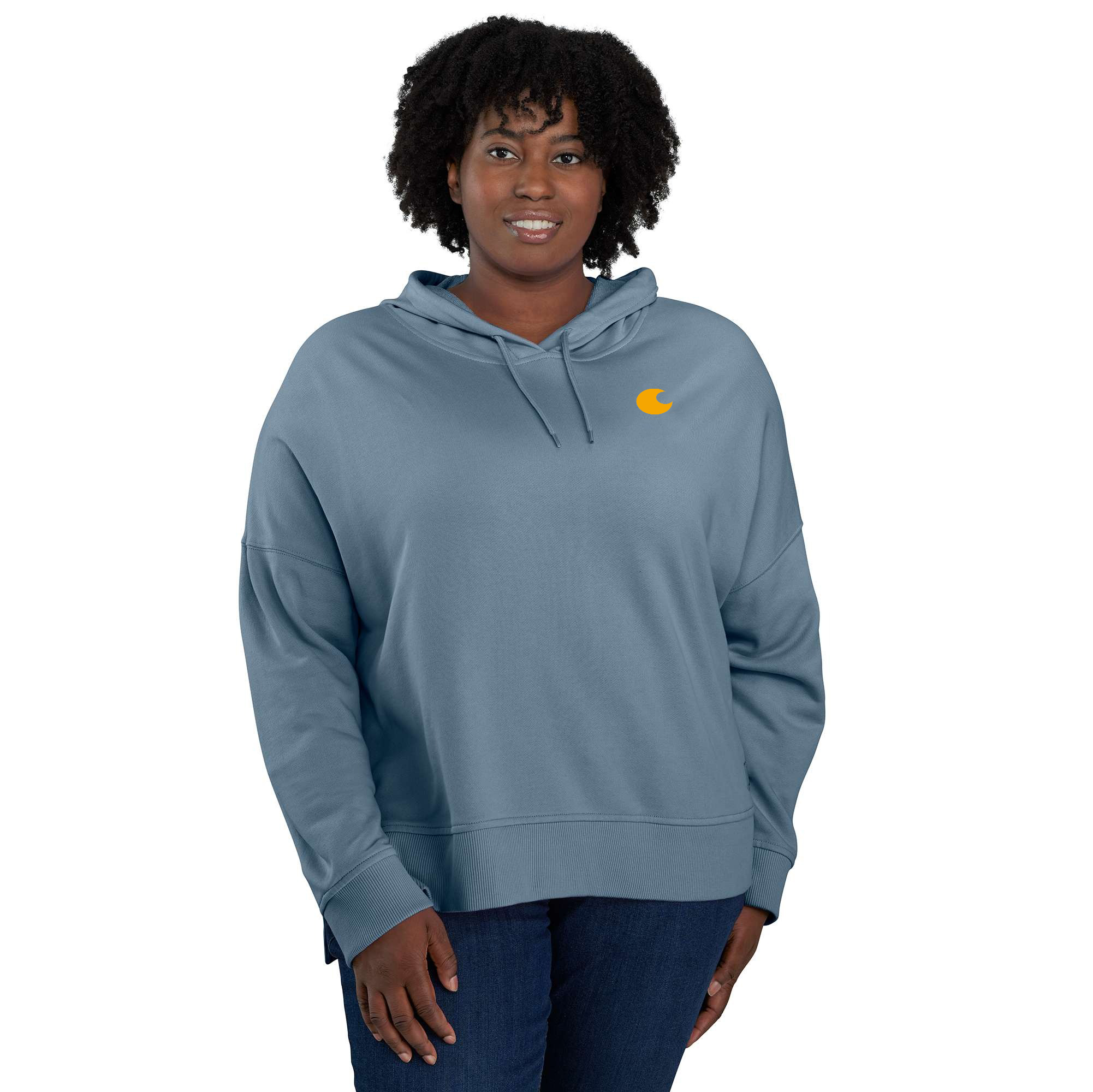 Women's TENCEL Fiber Series Loose Fit Graphic Hooded Sweatshirt