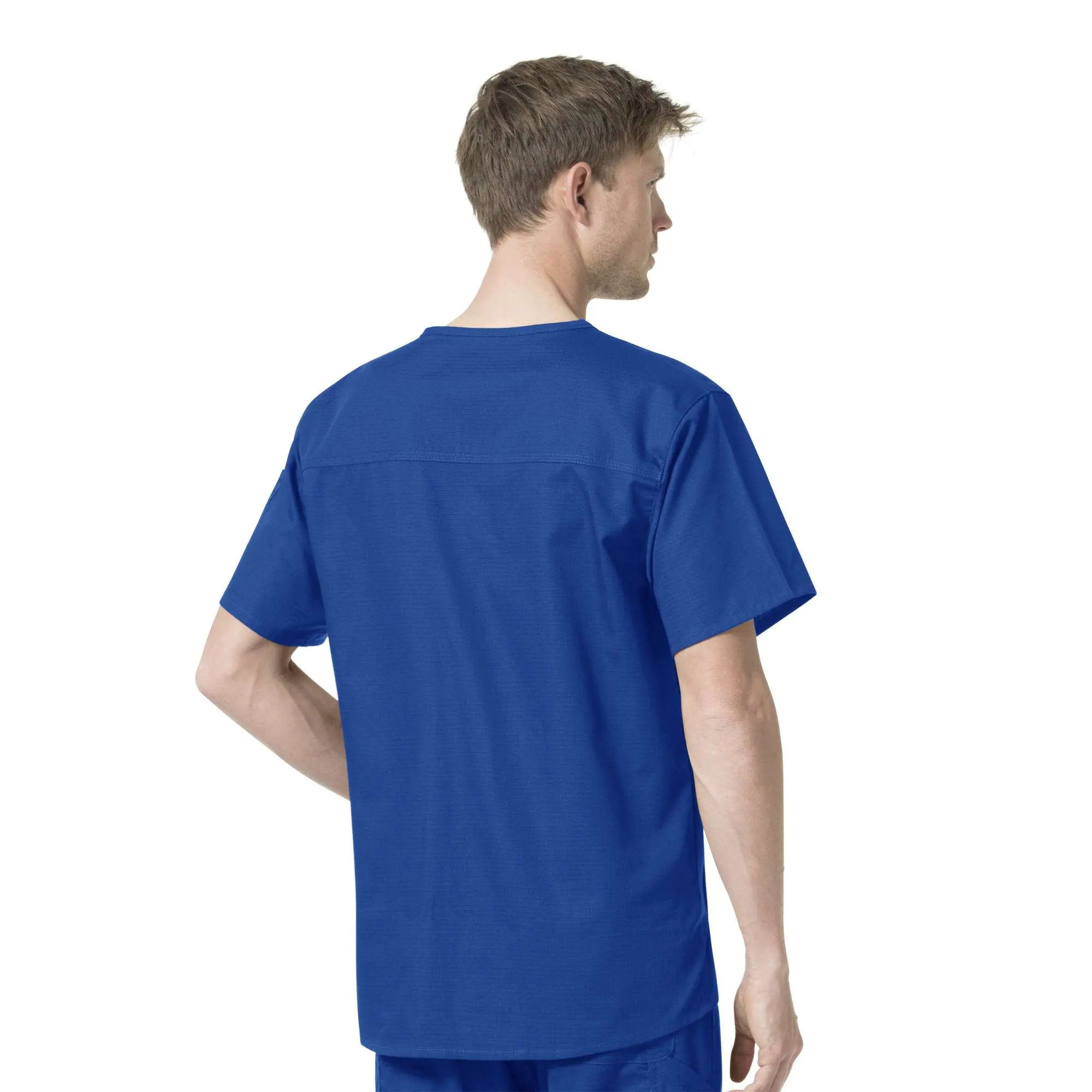 Rugged Flex Ripstop Chest Pocket Scrub Top