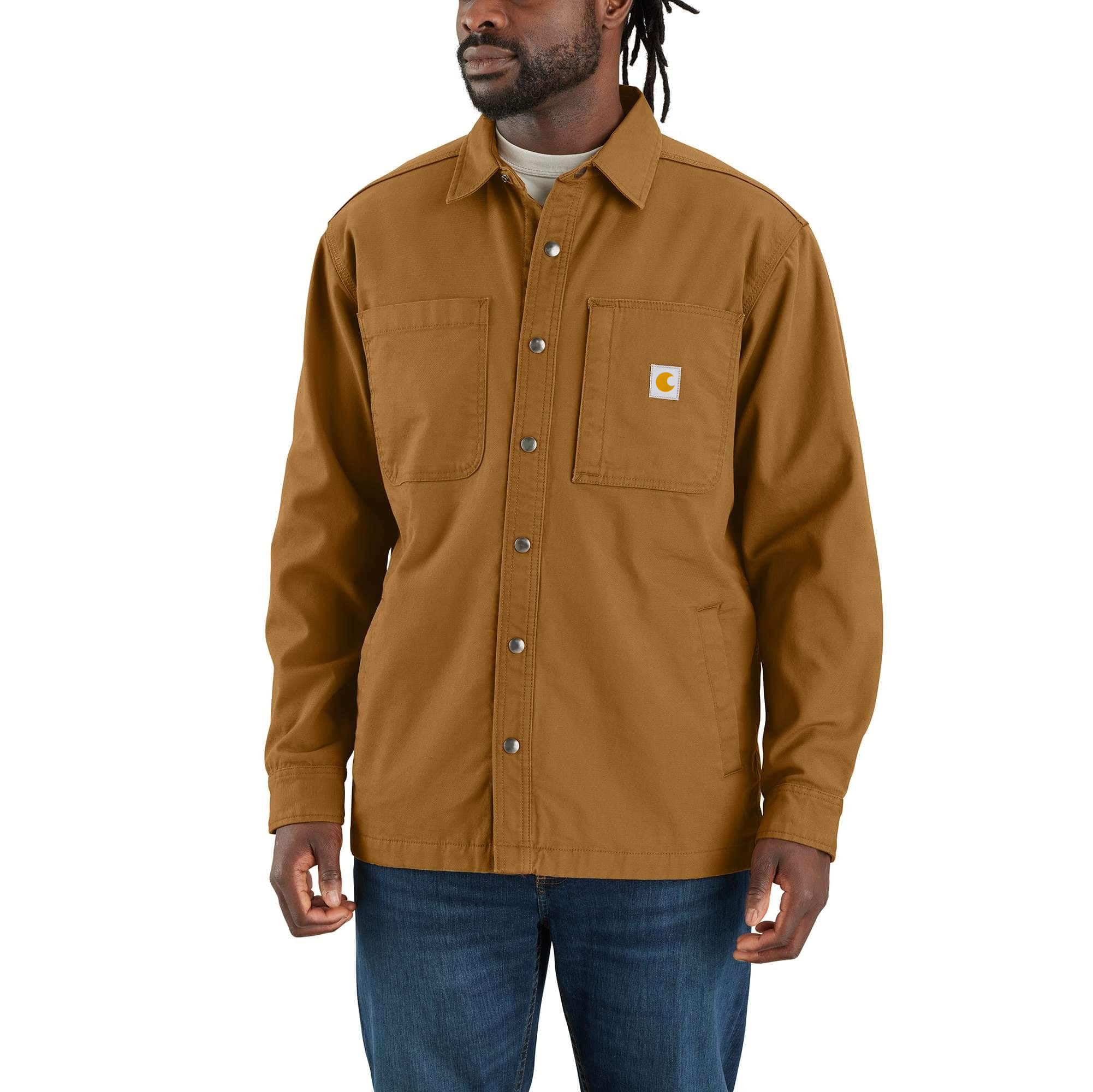 Flame-Resistant Rugged Flex Canvas Shirt Jac