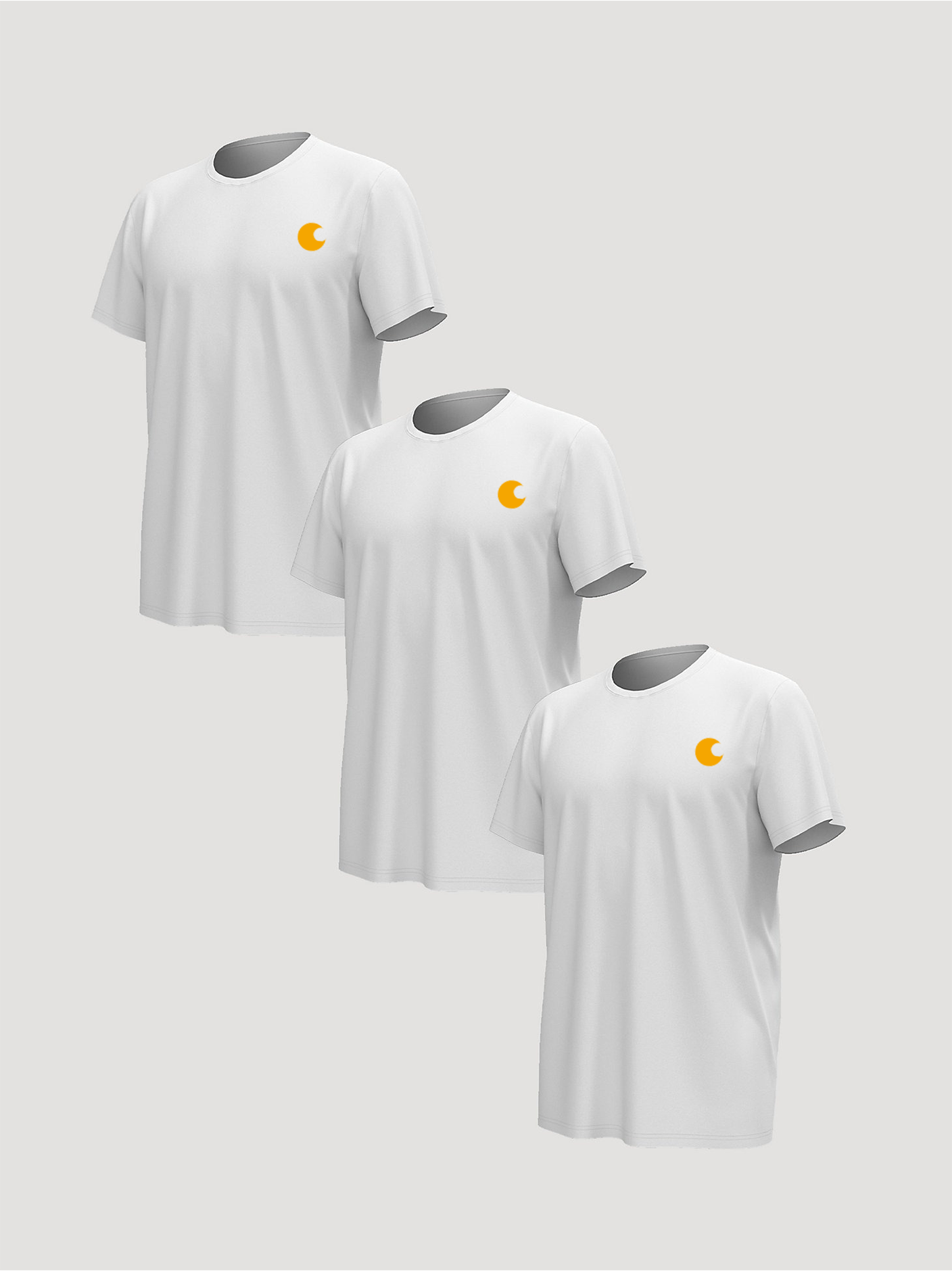 Men's Comfort Stretch Crew T-Shirt (3-Pack)