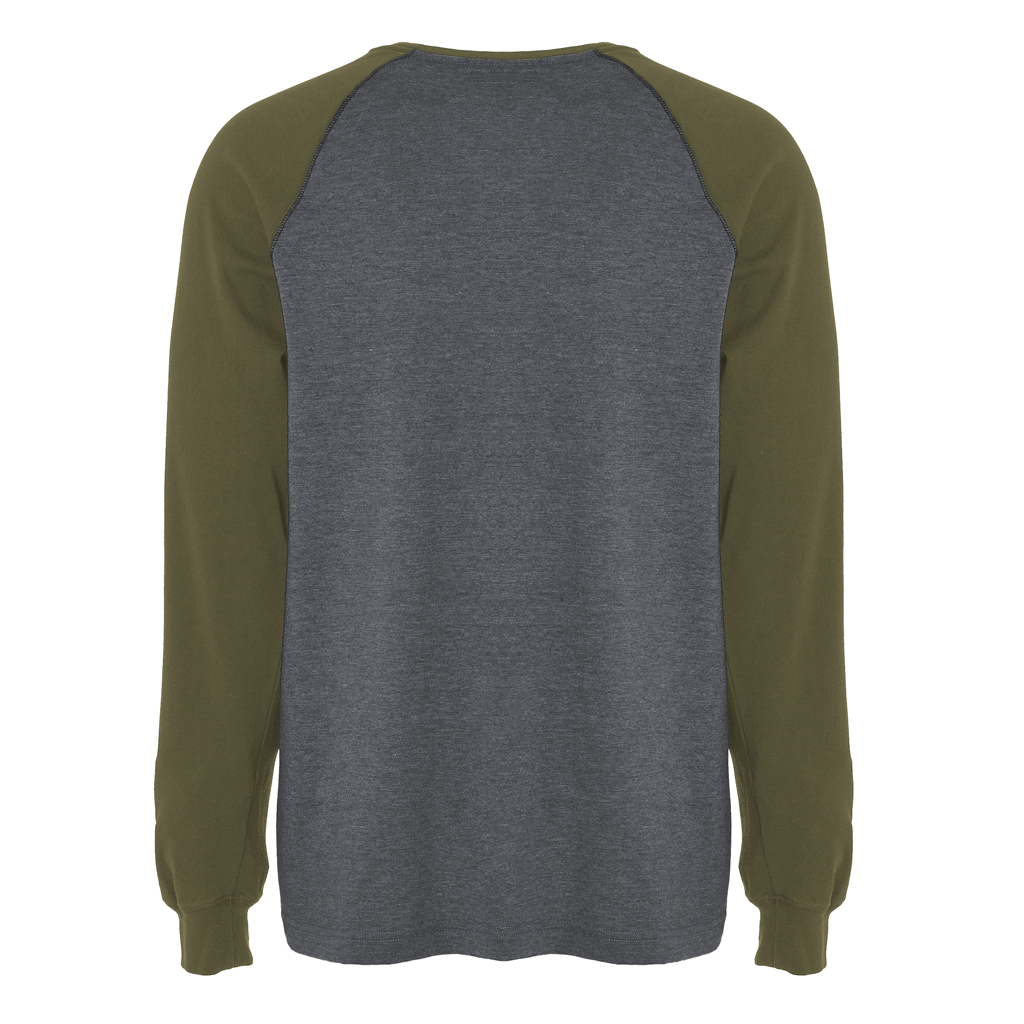 Limited Edition Raglan Colourblock Long Sleeve Tee Shirt