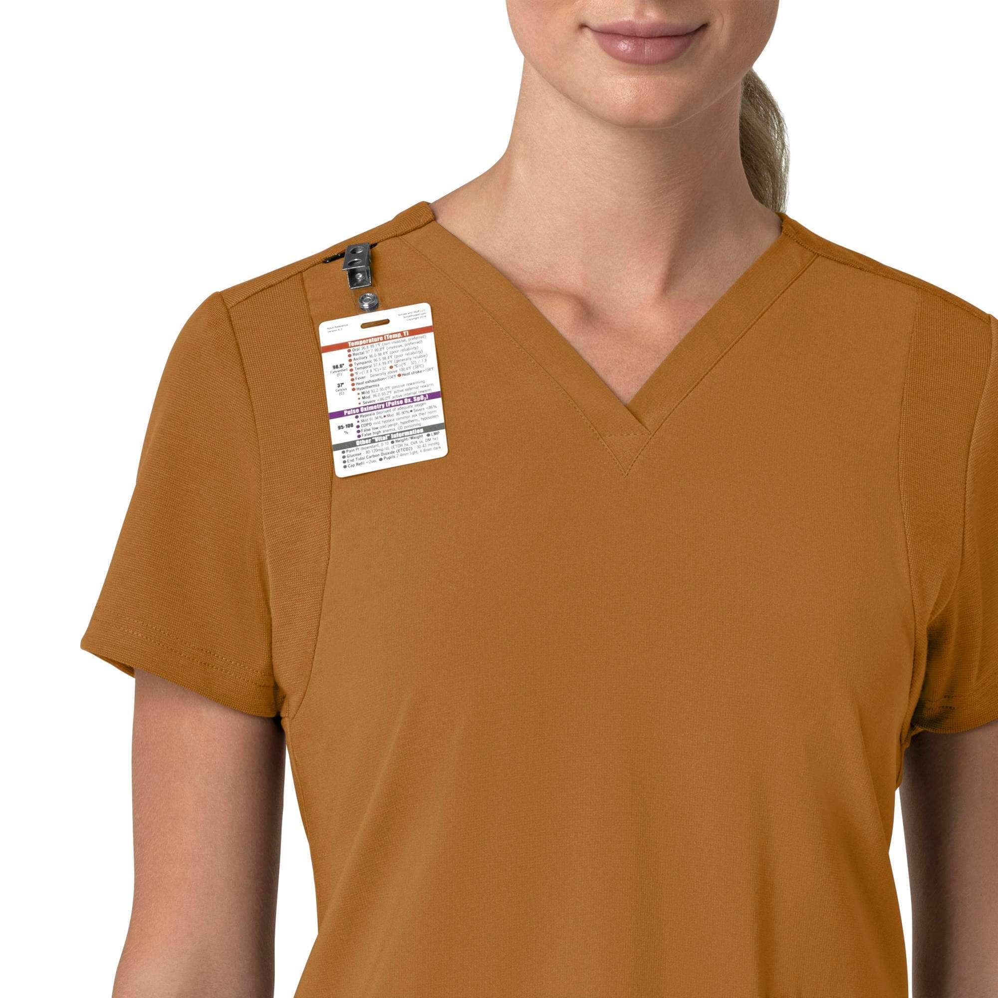 Women's Force Cross-Flex Flex Panel V-Neck Scrub Top
