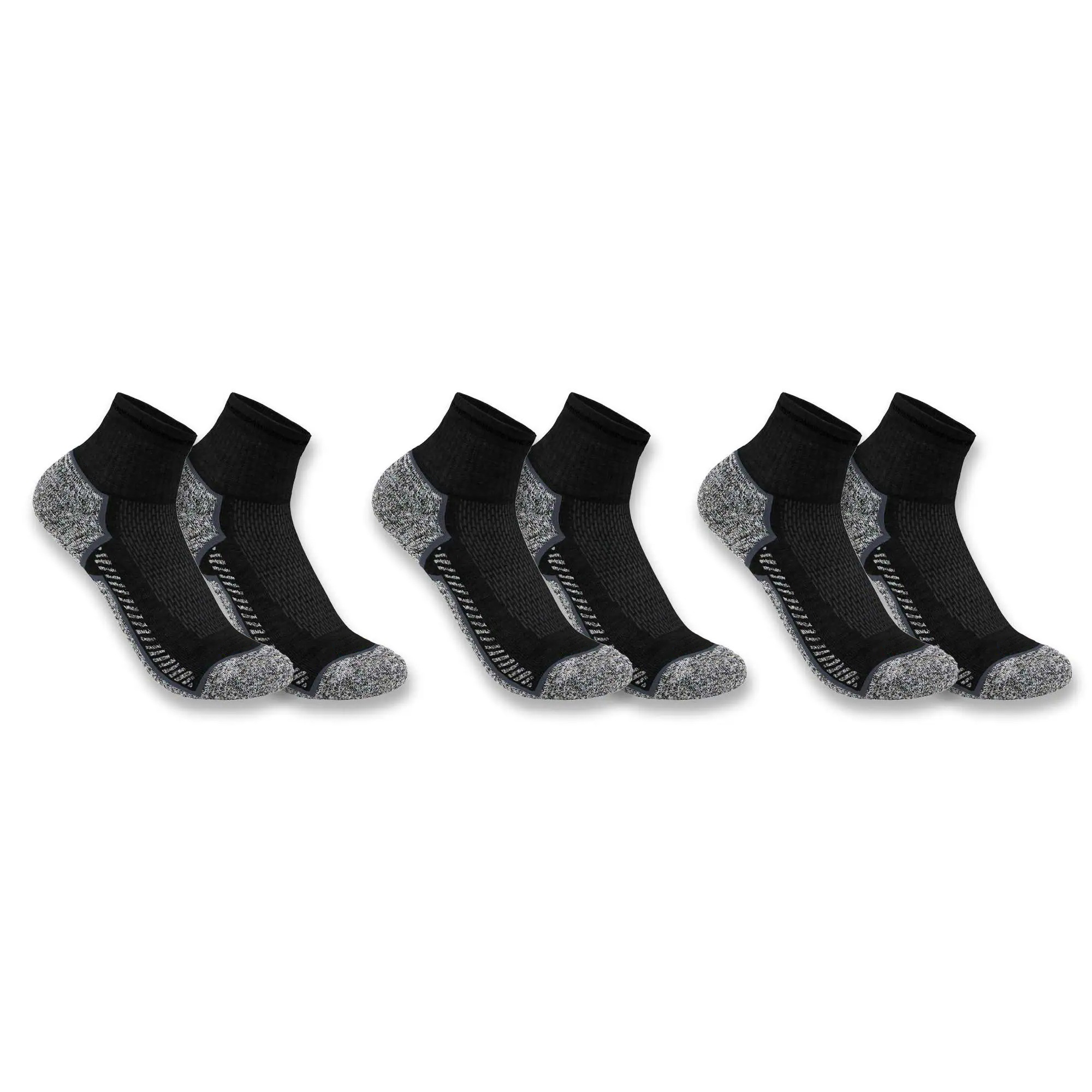 Force Midweight Quarter Sock 3-Pack