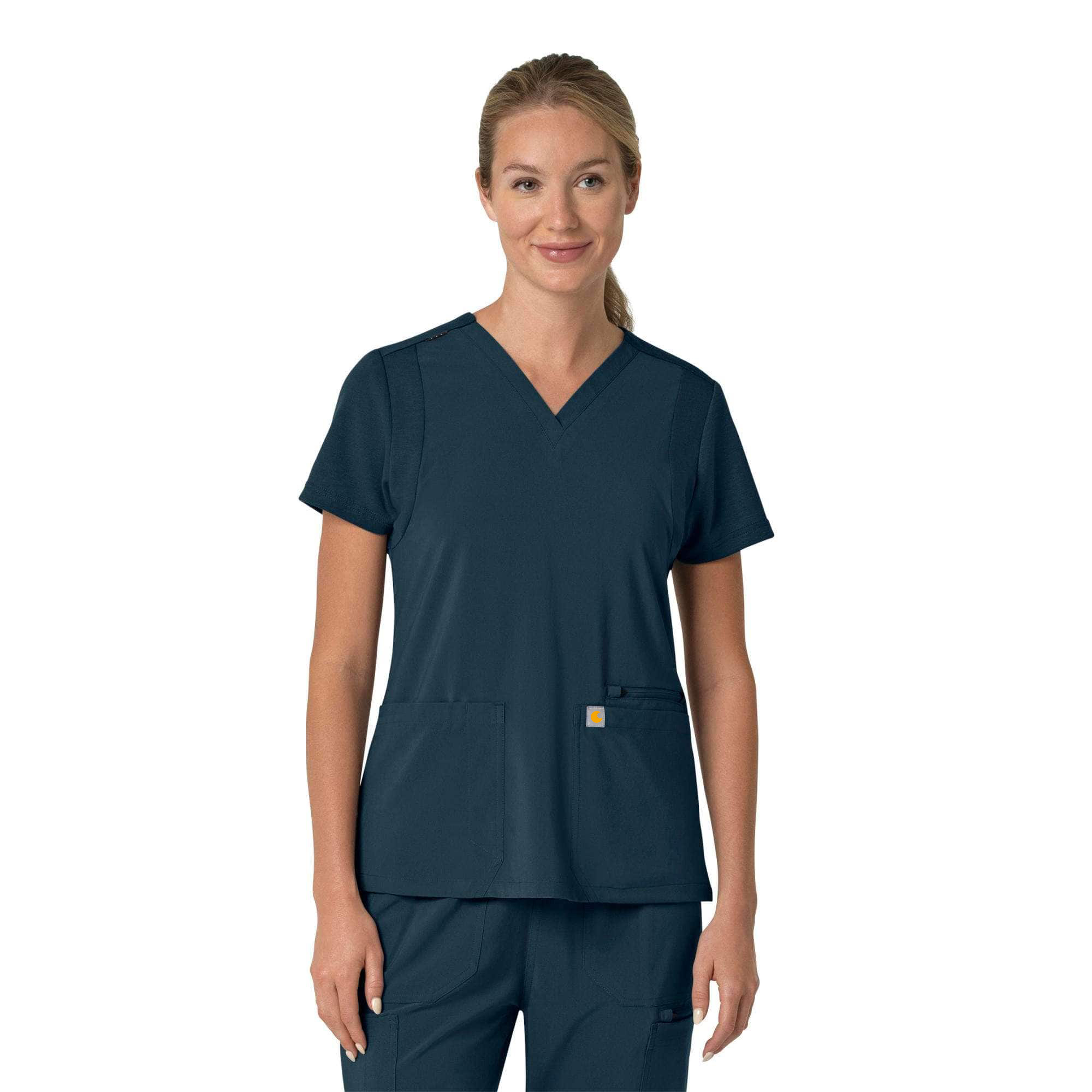 Women's Force Cross-Flex Flex Panel V-Neck Scrub Top