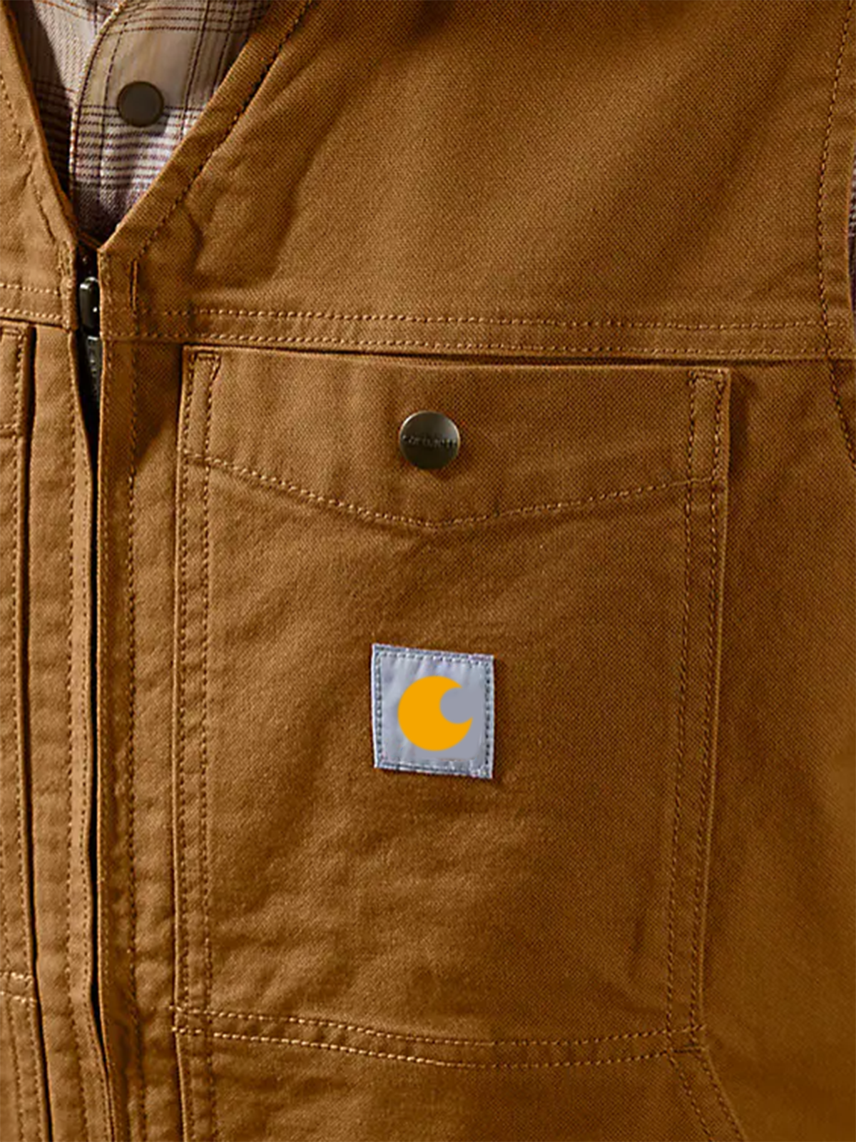 Montana Relaxed Fit Duck Vest