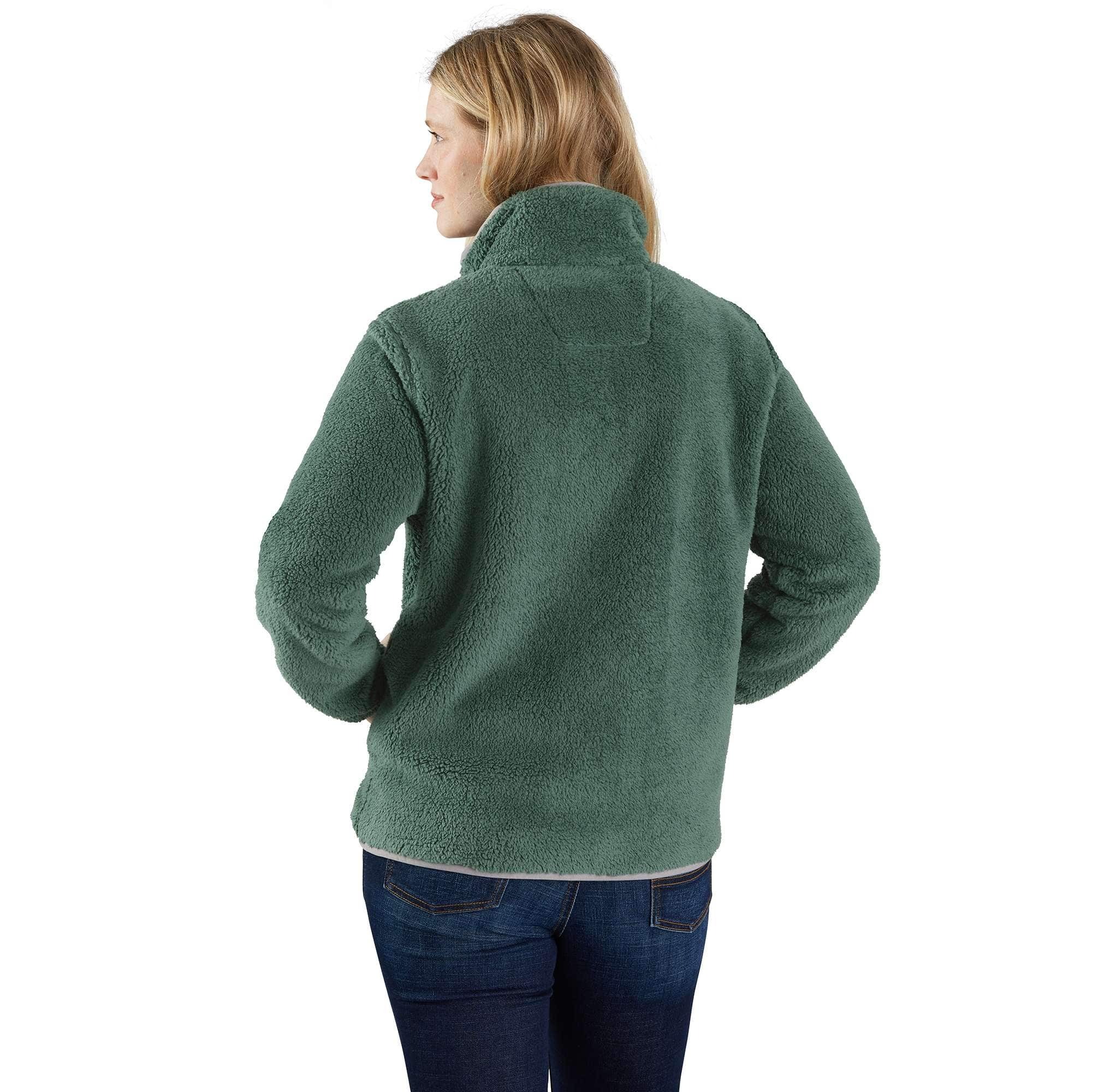 Women's Loose Fit Fleece Pullover - 3 Warmest Rating