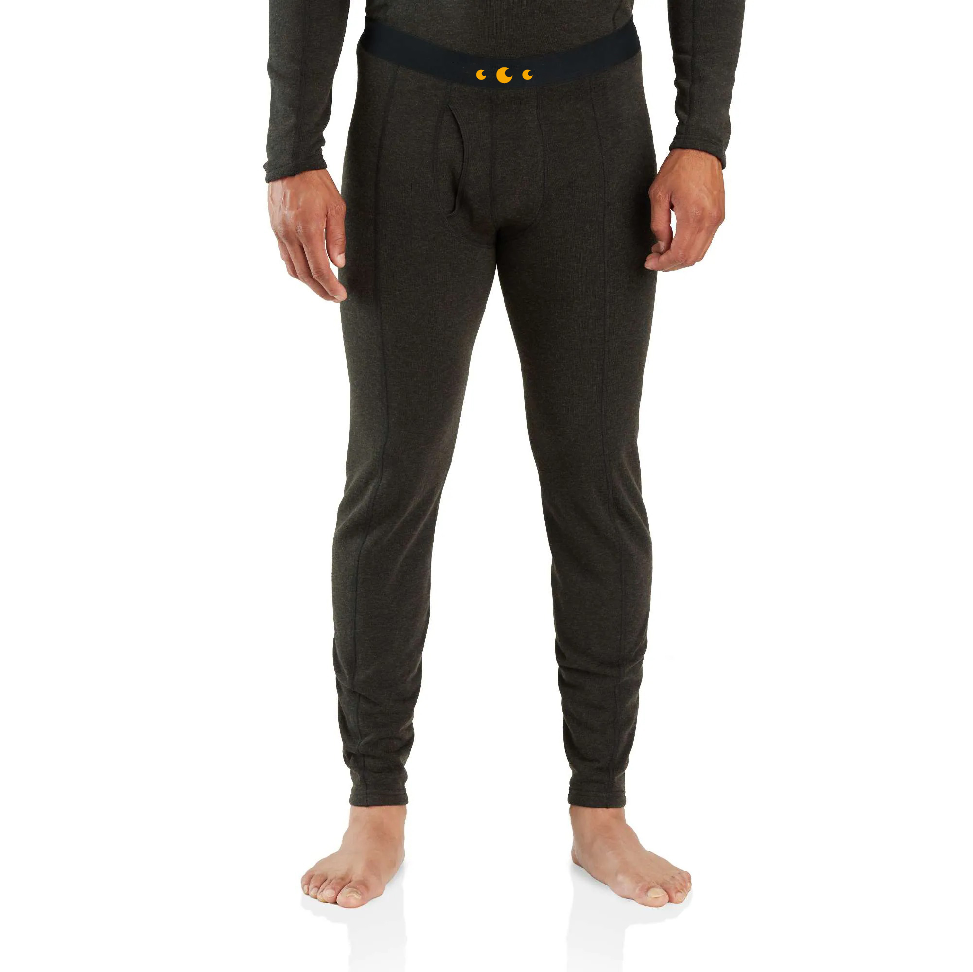 Men's Base Layer Thermal Pants - Force - Heavyweight - Synthetic Wool-Blend Fleece