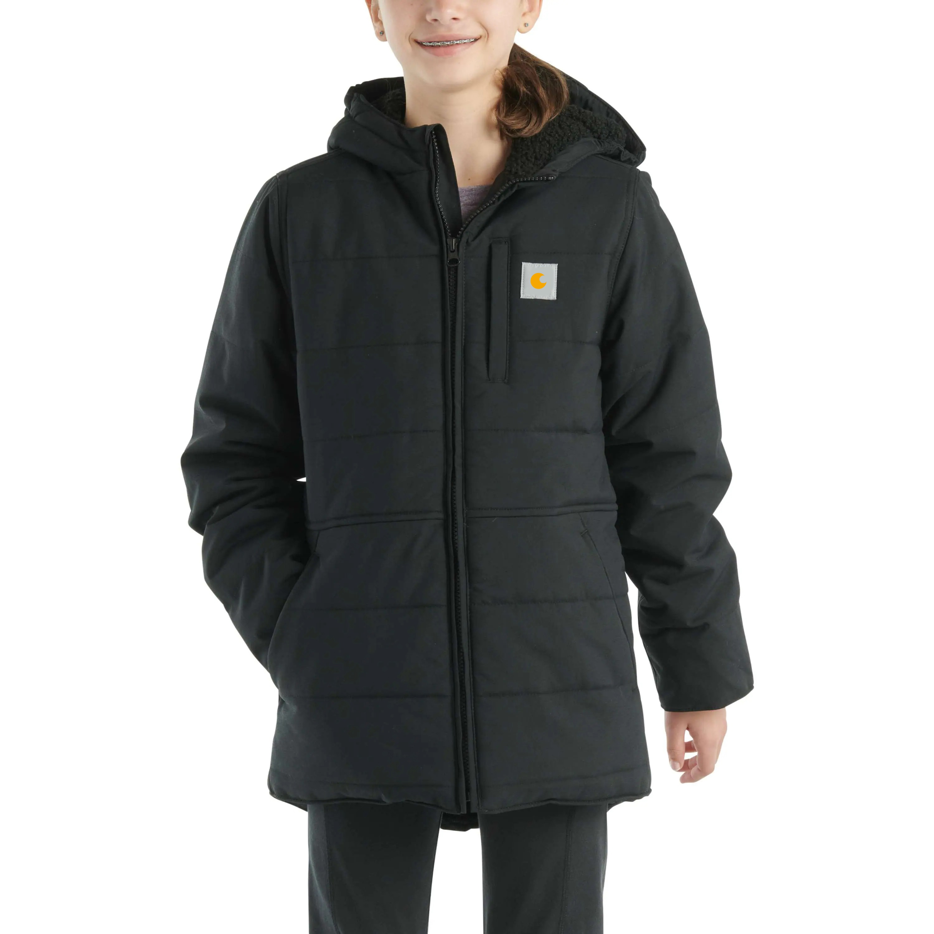 Girls' Long-Sleeve Montana Insulated Hooded Jac (Child/Youth)