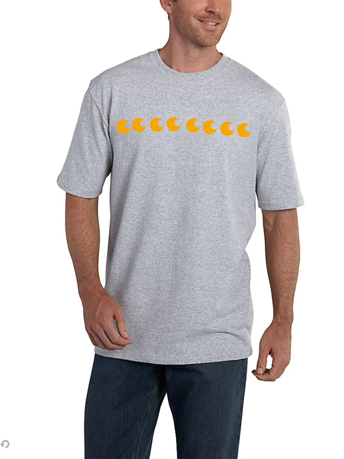 Loose Fit Heavyweight Short-Sleeve Logo Graphic T-Shirt