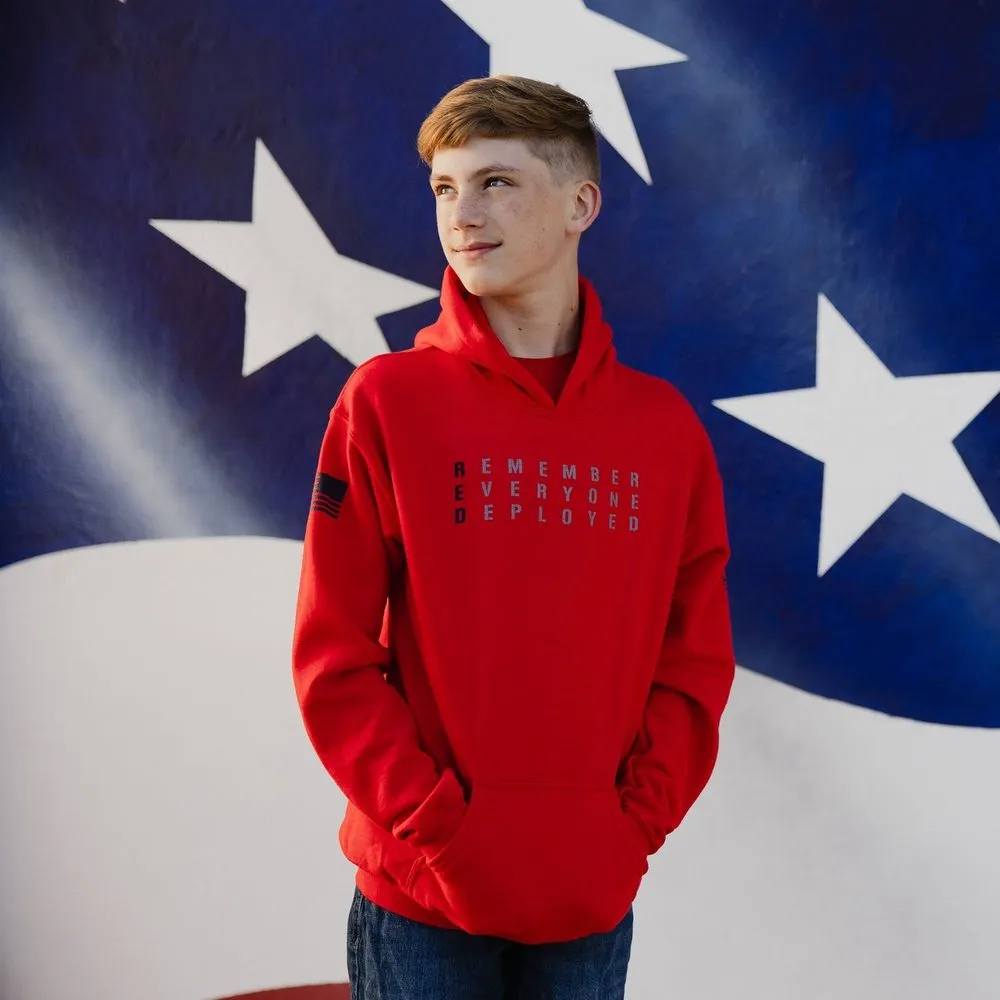 Youth RED Friday Hoodie - Red