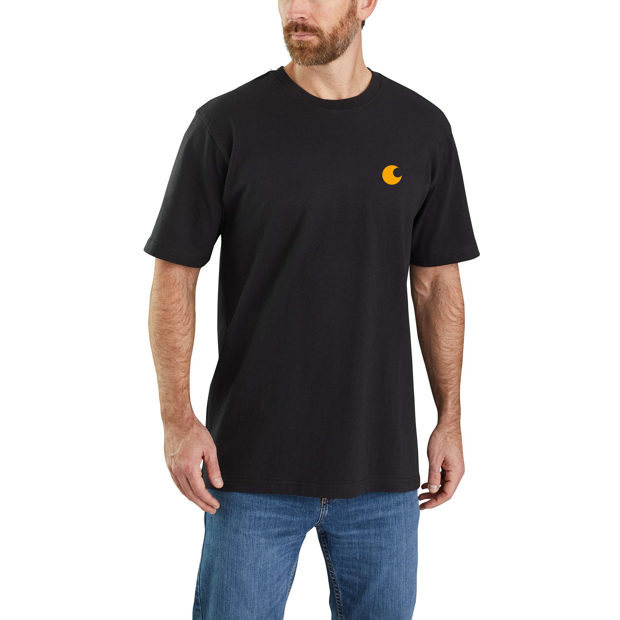 Loose Fit Heavyweight Short-Sleeve Logo Graphic T-Shirt