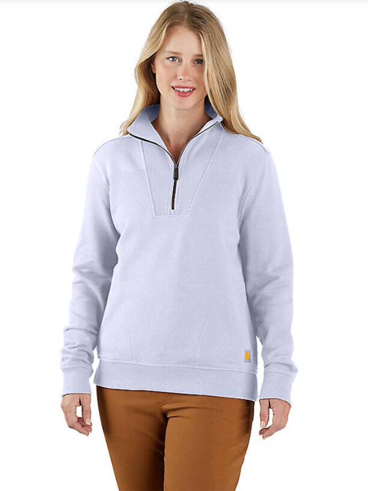 Women's TENCEL Fiber Series Relaxed Fit Half-Zip Sweatshirt