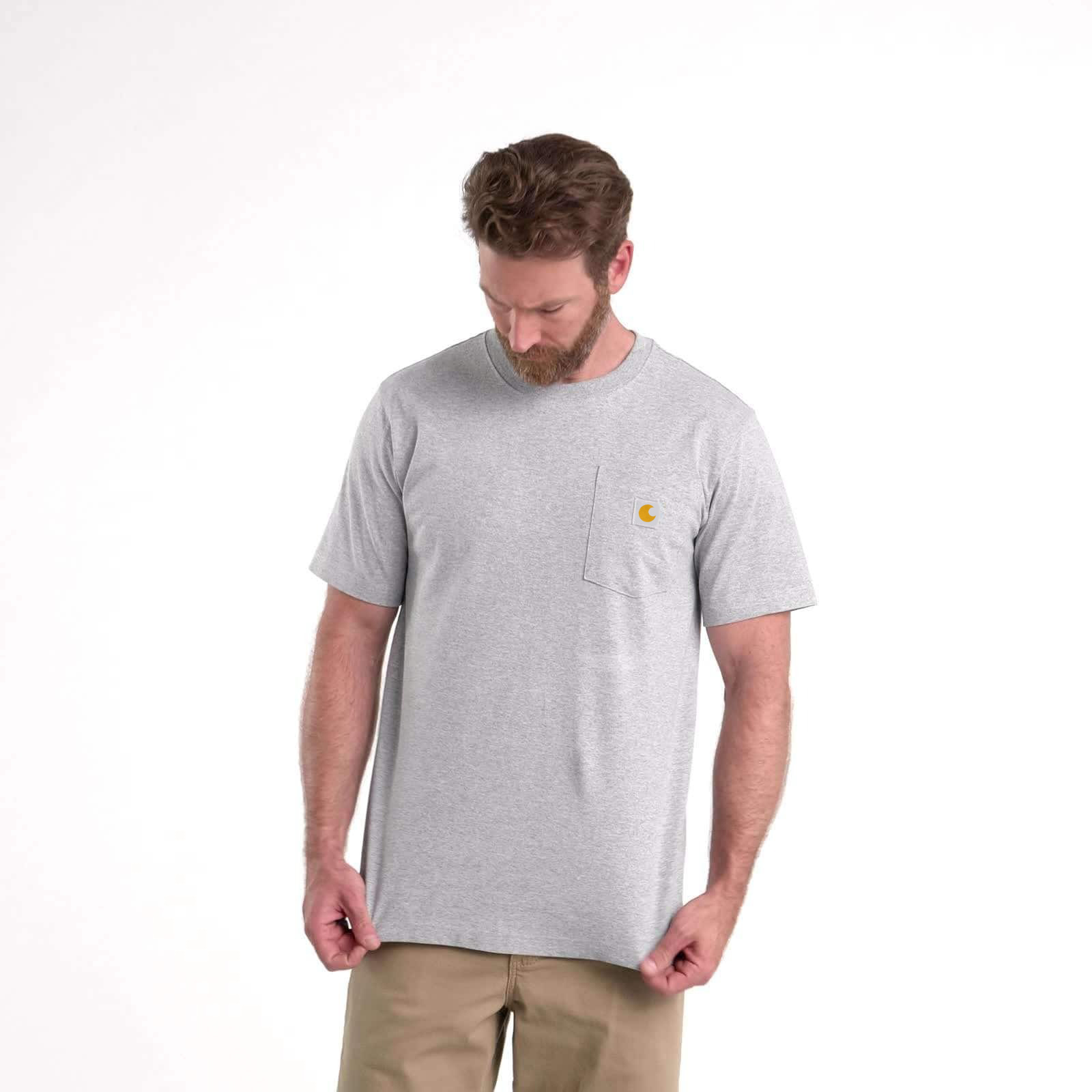 Relaxed Fit Heavyweight Short-Sleeve Pocket T-Shirt